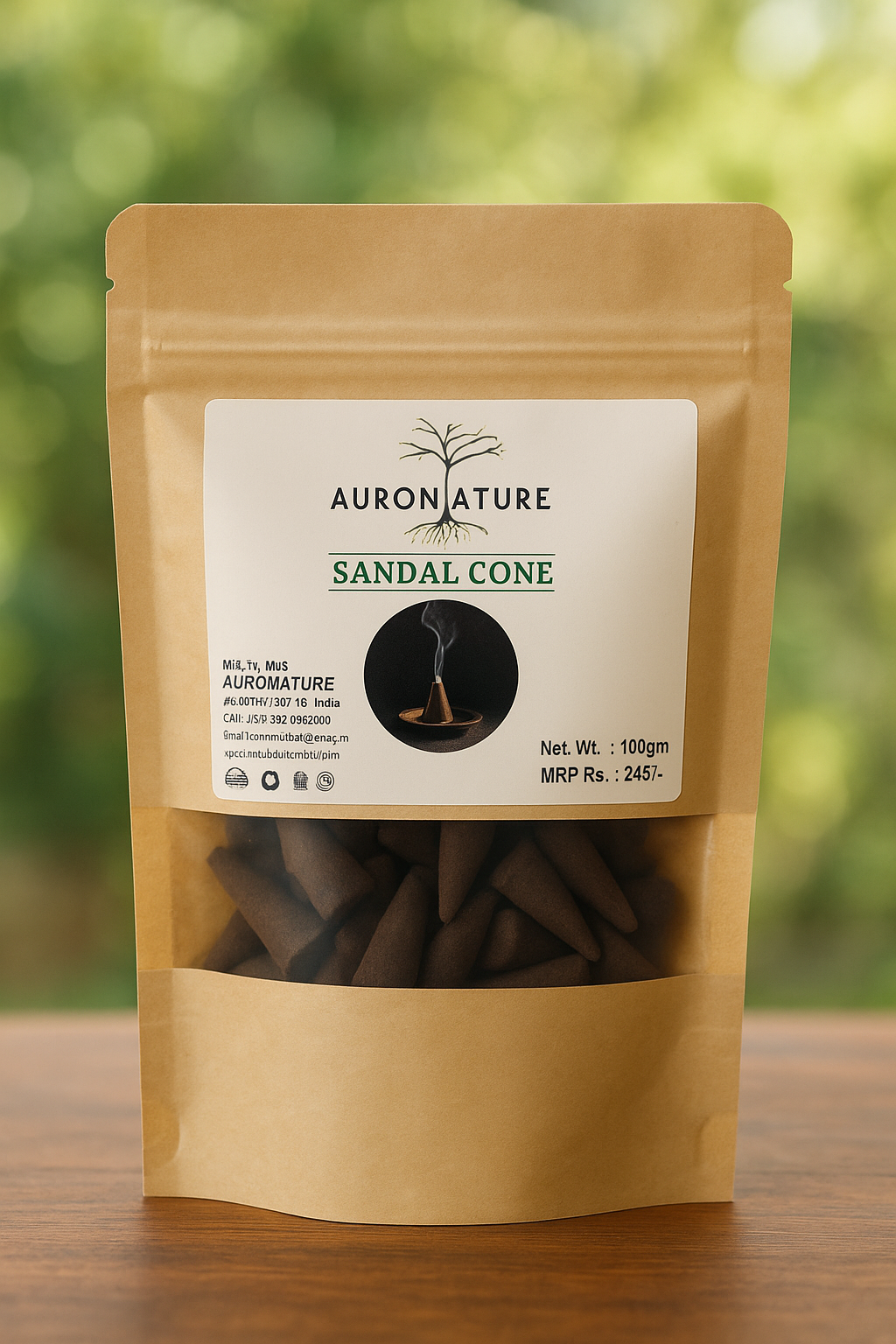 Sandal Cone Incense