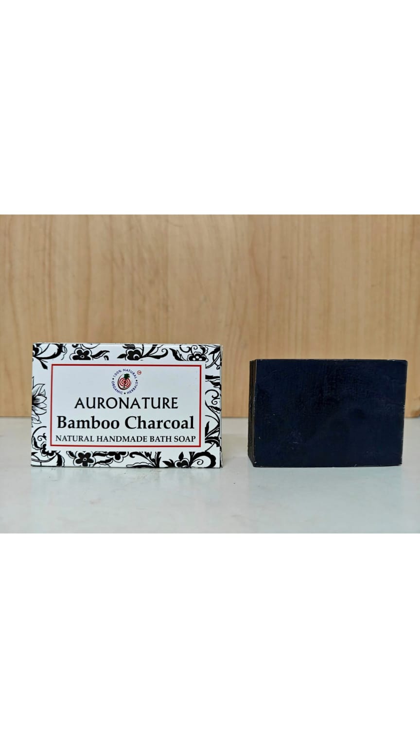  Bamboo Charcoal Bath Soap