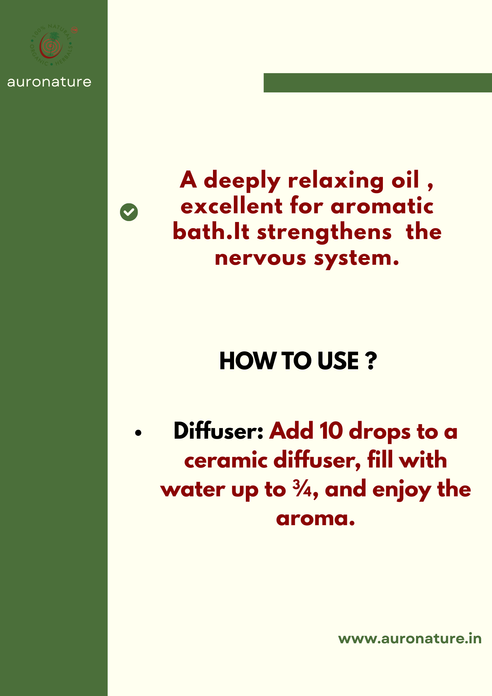 Vetivert l Essential Oil