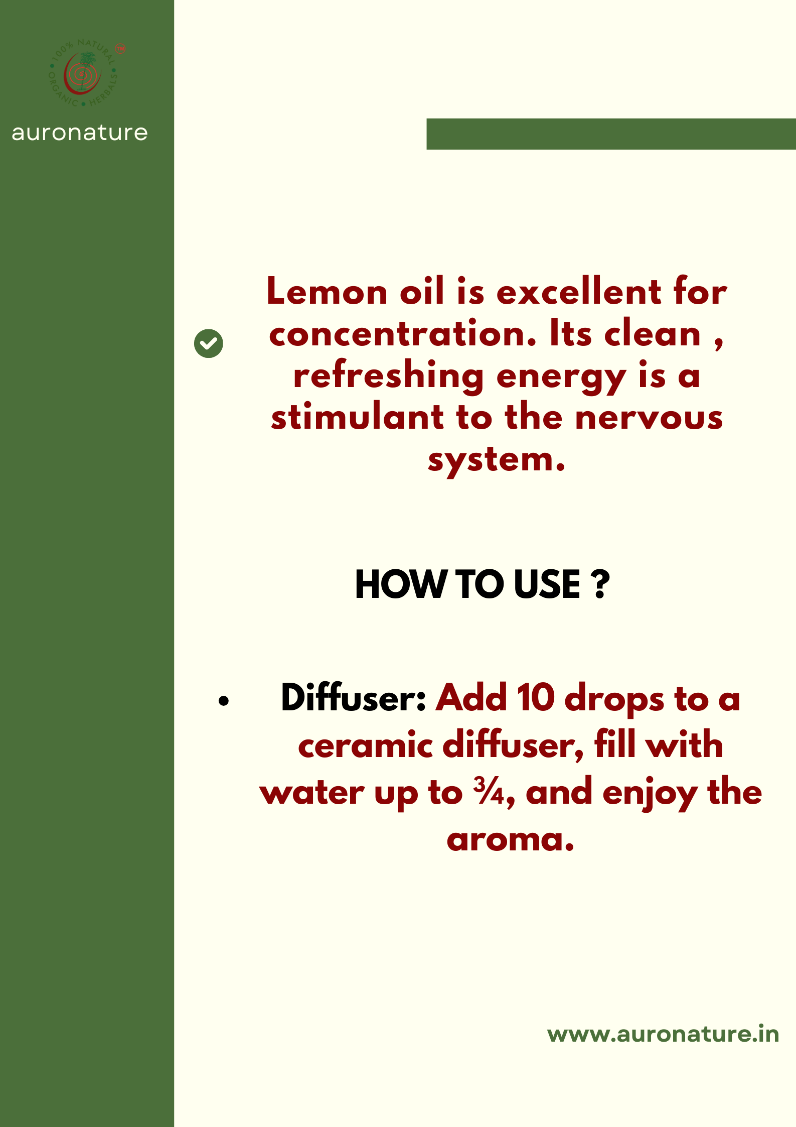 Lemon Essential Oil