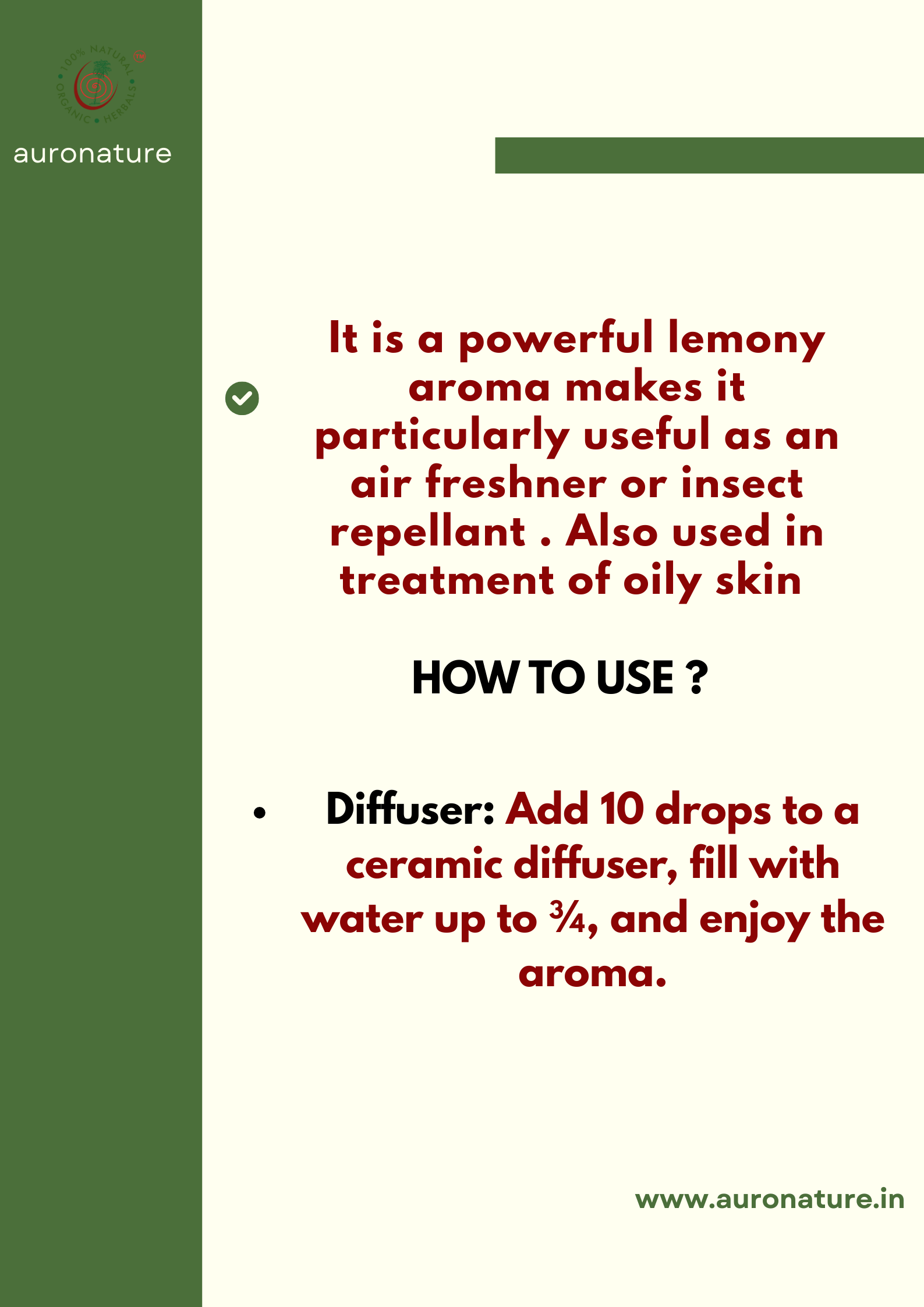 Citronella  Essential Oil