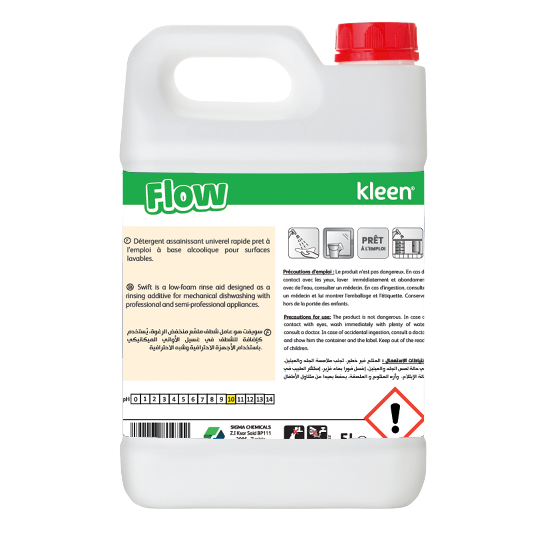 Détergent Flow
