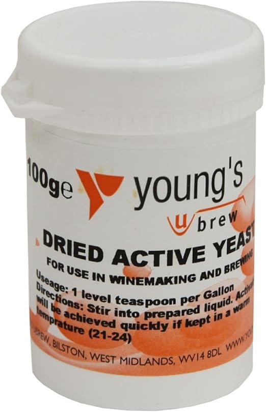 Youngs Dried Active Yeast 100g