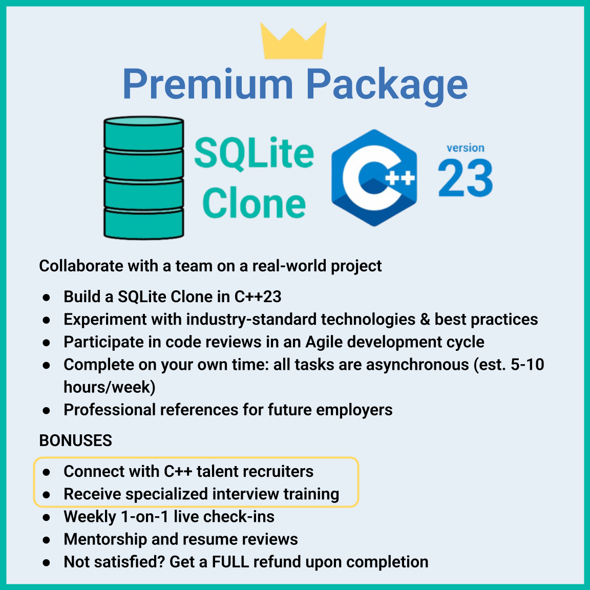 Virtual 6-week Software Engineering Externship (Premium Package)