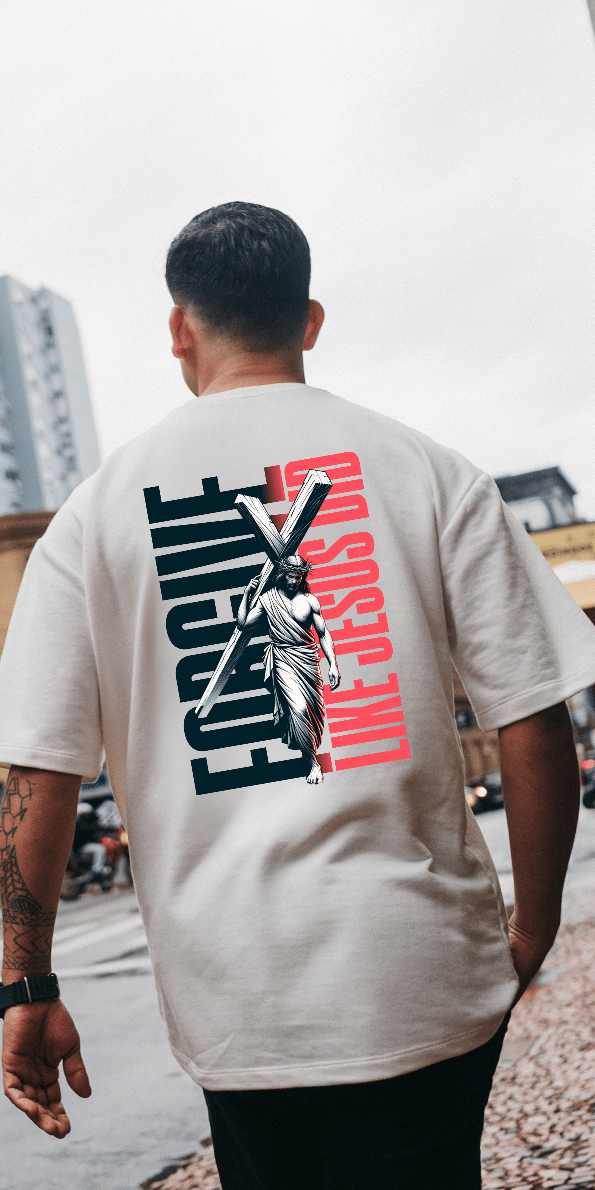 Camiseta Oversized Sua Cruz