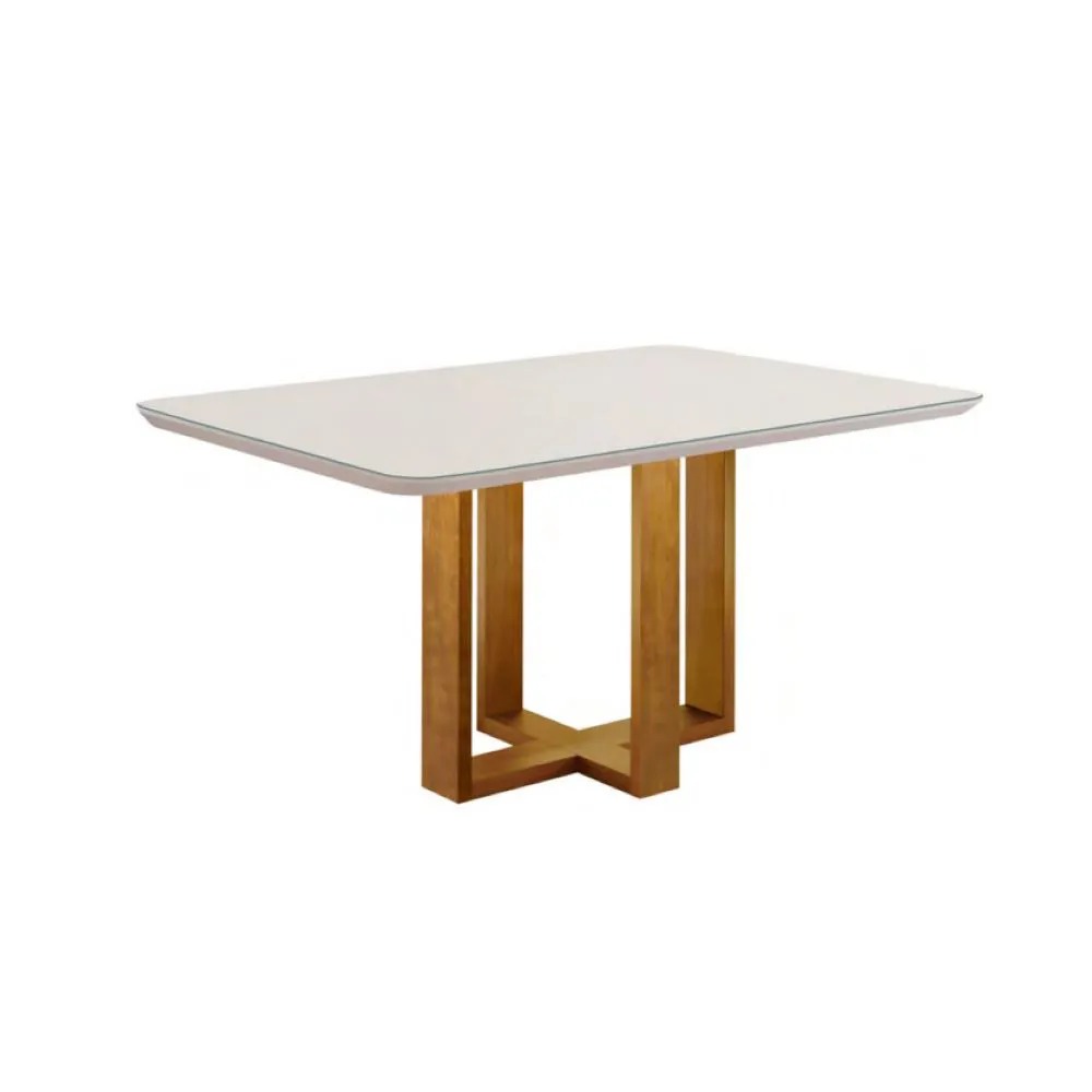 MESA LAQUEADA  LISY  1.20 SEM CADEIRAS (