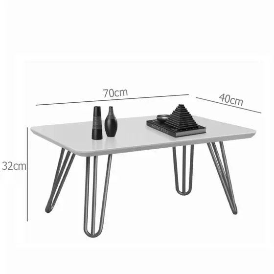 MESA DE CENTRO TURQUESA