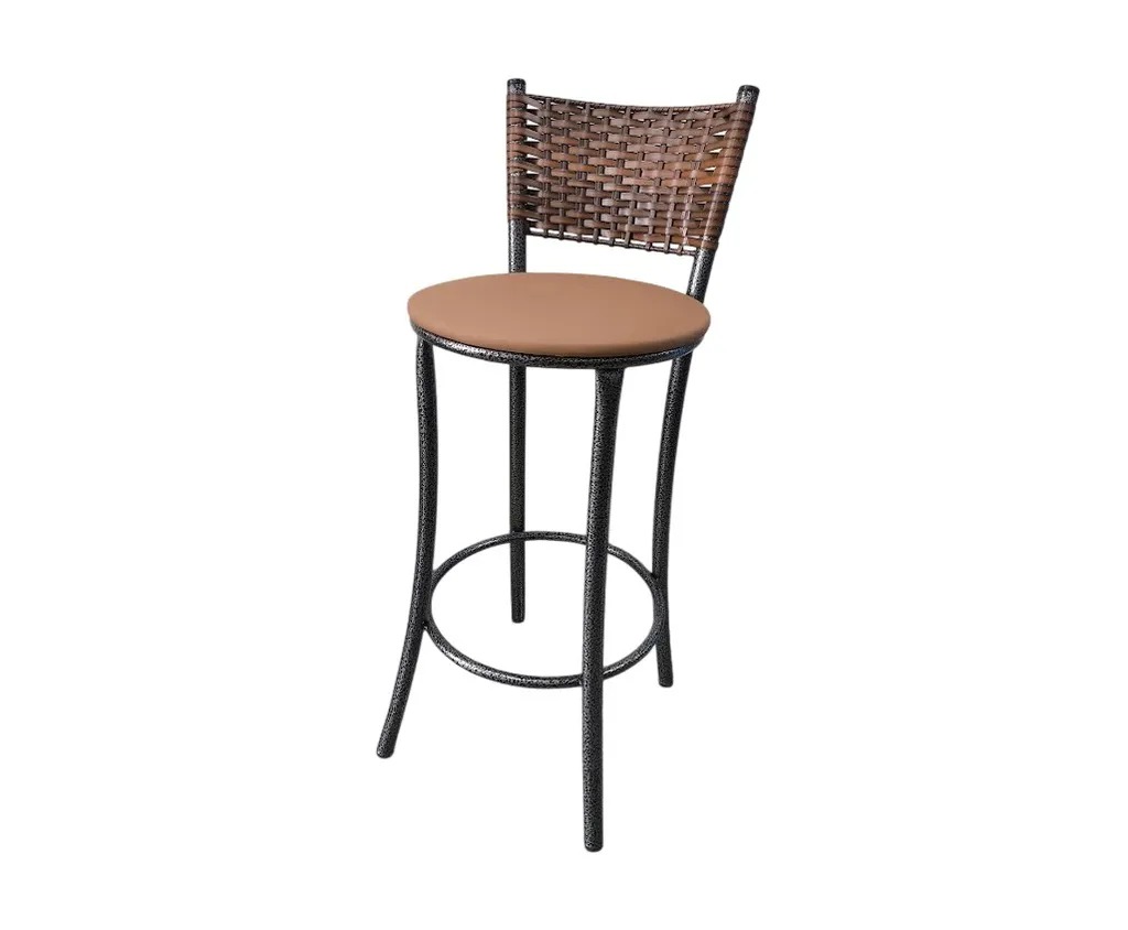 BISTRO HOLANDA REDONDO TAMPO RIPADO