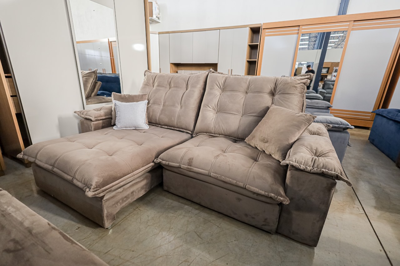 SOFA LUANA RETRATTIL E RECLINAVEL