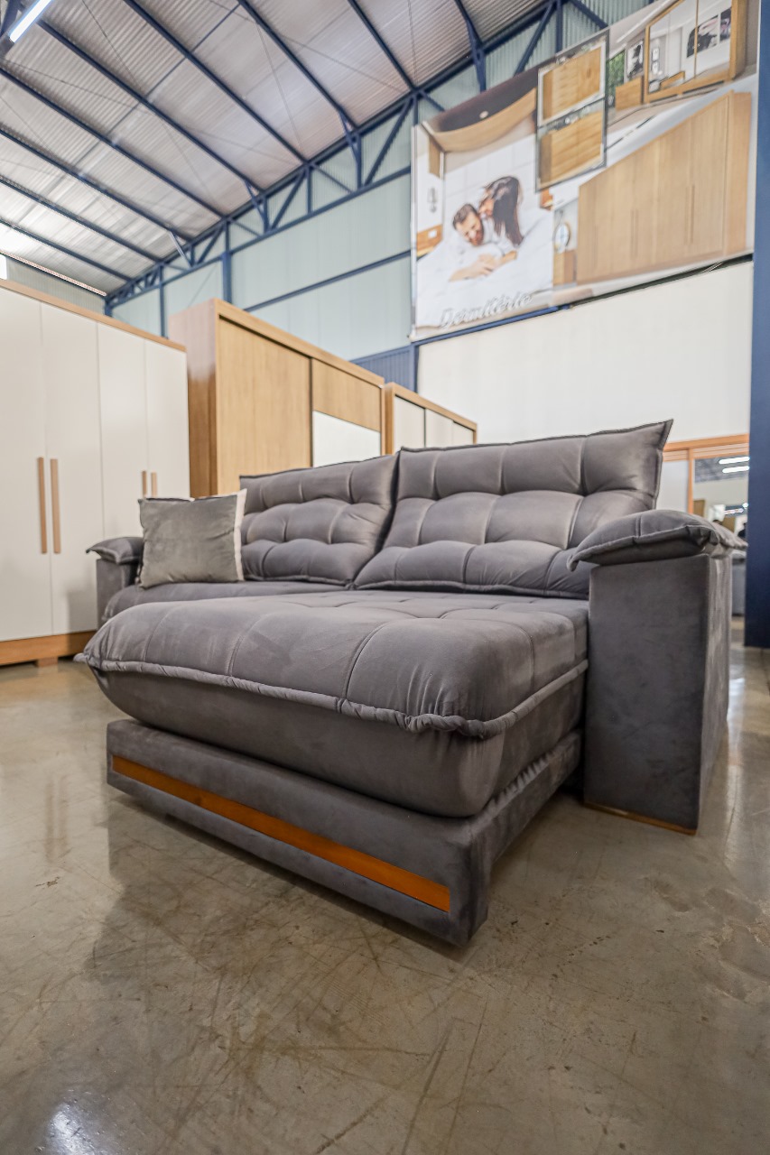 SOFA BARCELONA RETRATIL E RECLINAVEL