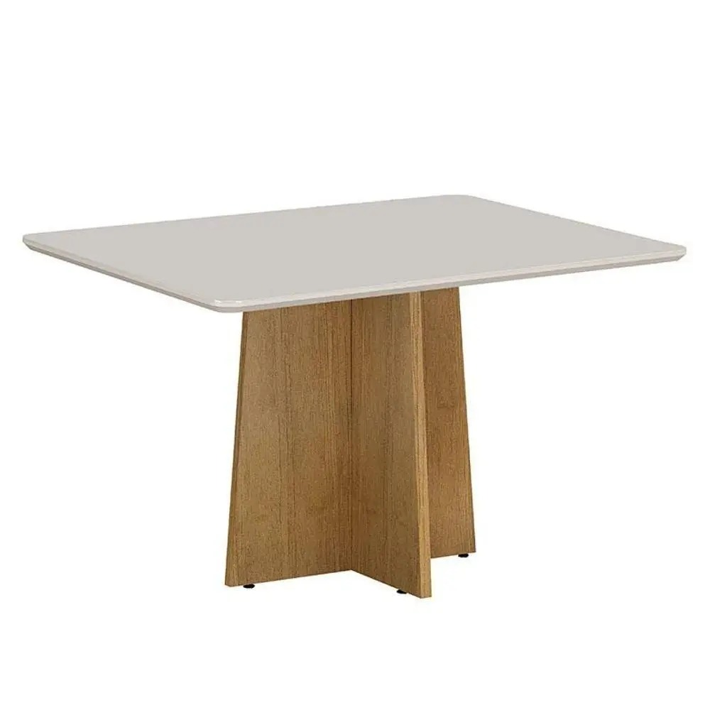 MESA LAQUEADA  JADE SEM CADFEIRA , COR : TAMPO OFF , MEDIDA : 1.20 X 80