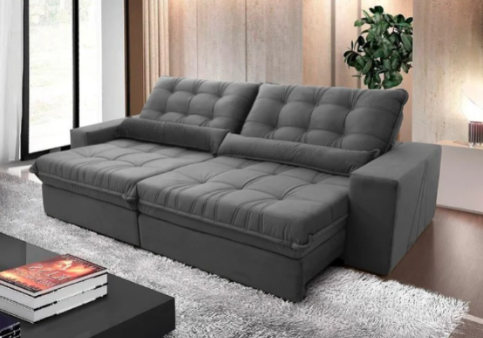 SOFA MANHATAM RETRATIL E RECLINAVEL