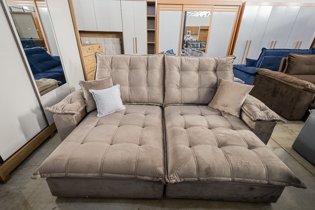 SOFA LUANA RETRATTIL E RECLINAVEL