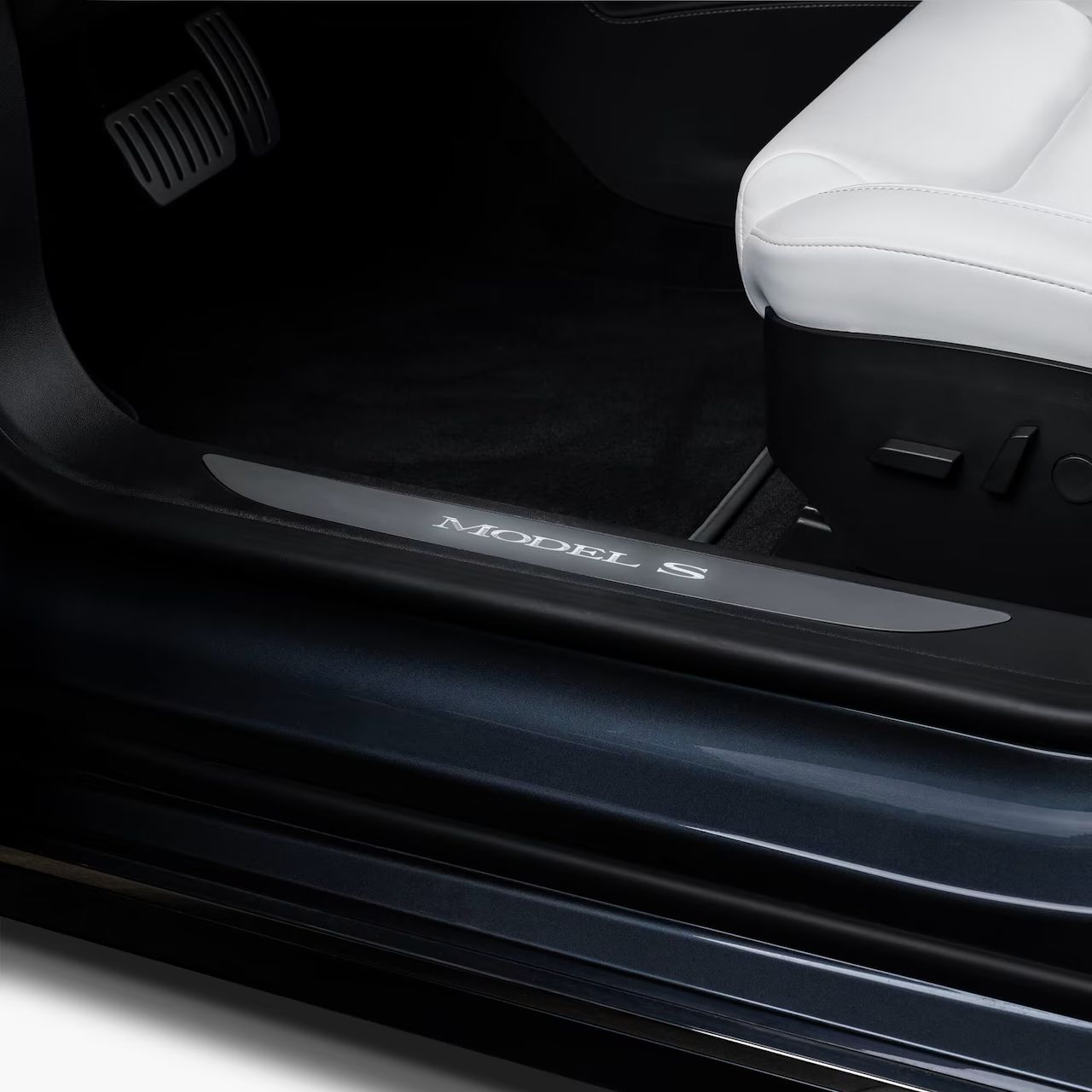 2012-2021 | Seuils de porte rétroéclairés Model S