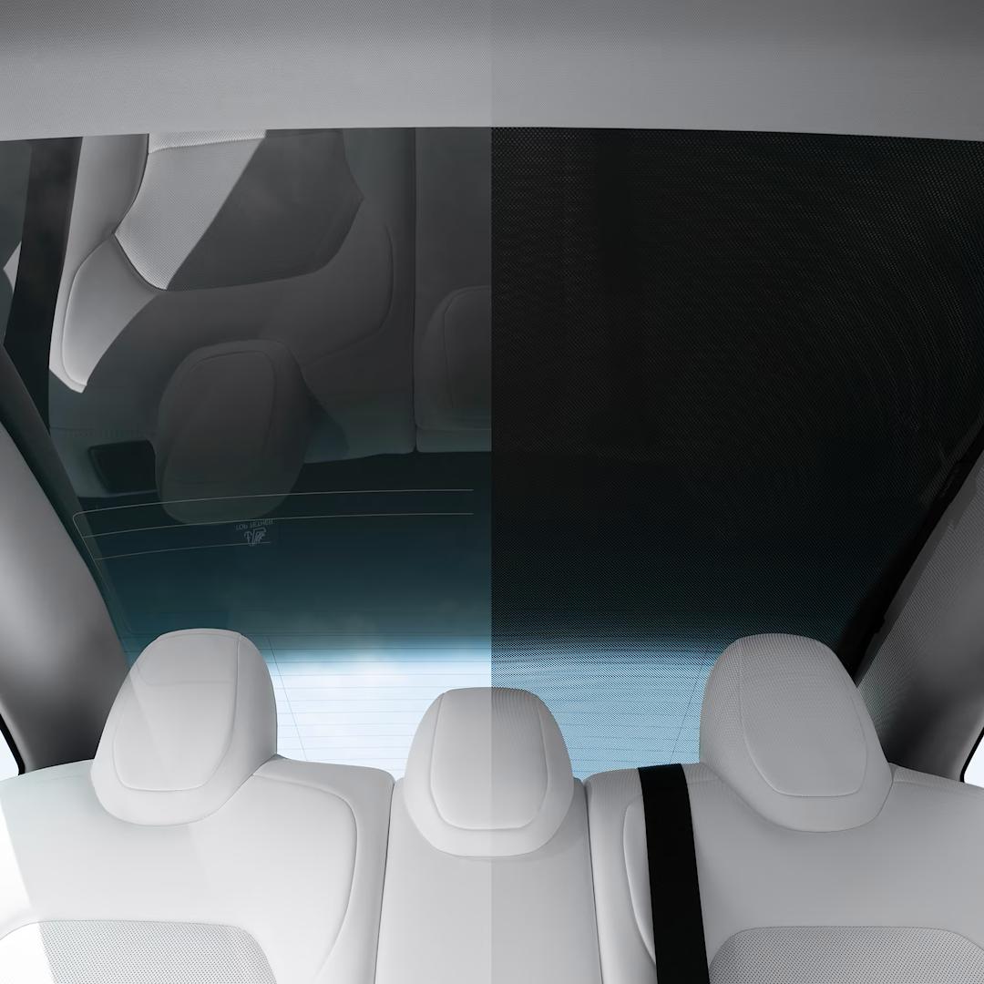 Model 3 – Pare-soleil pour toit panoramique