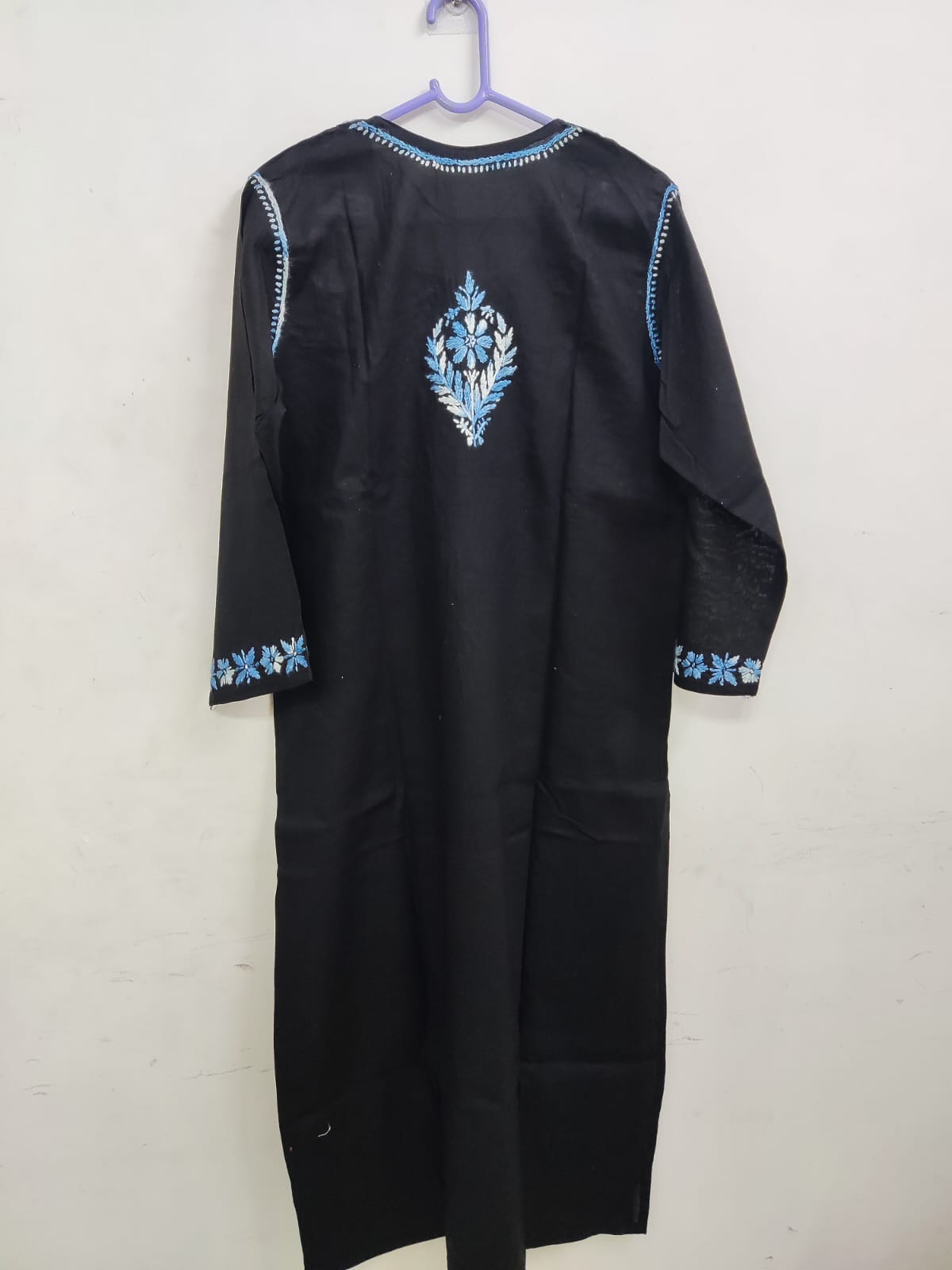 Black Embroidered Kurti