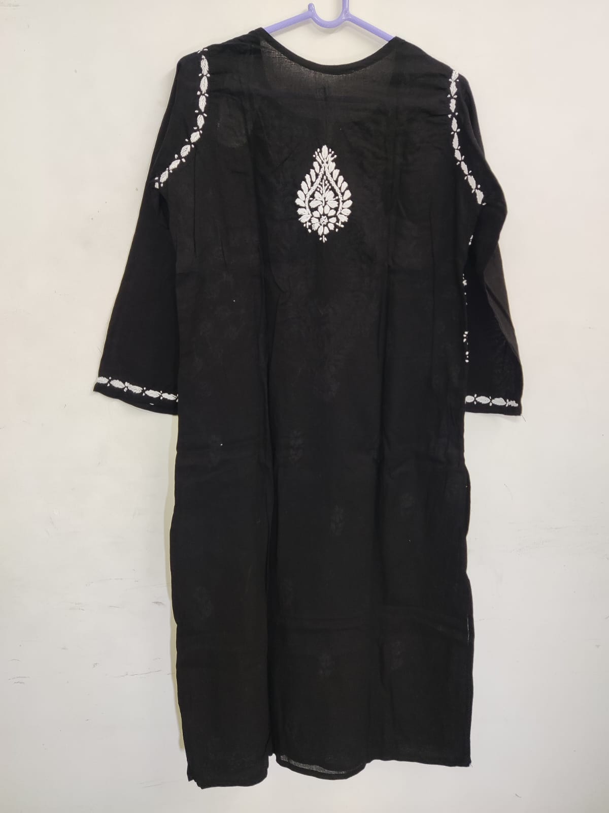 Black Embroidered Kurti
