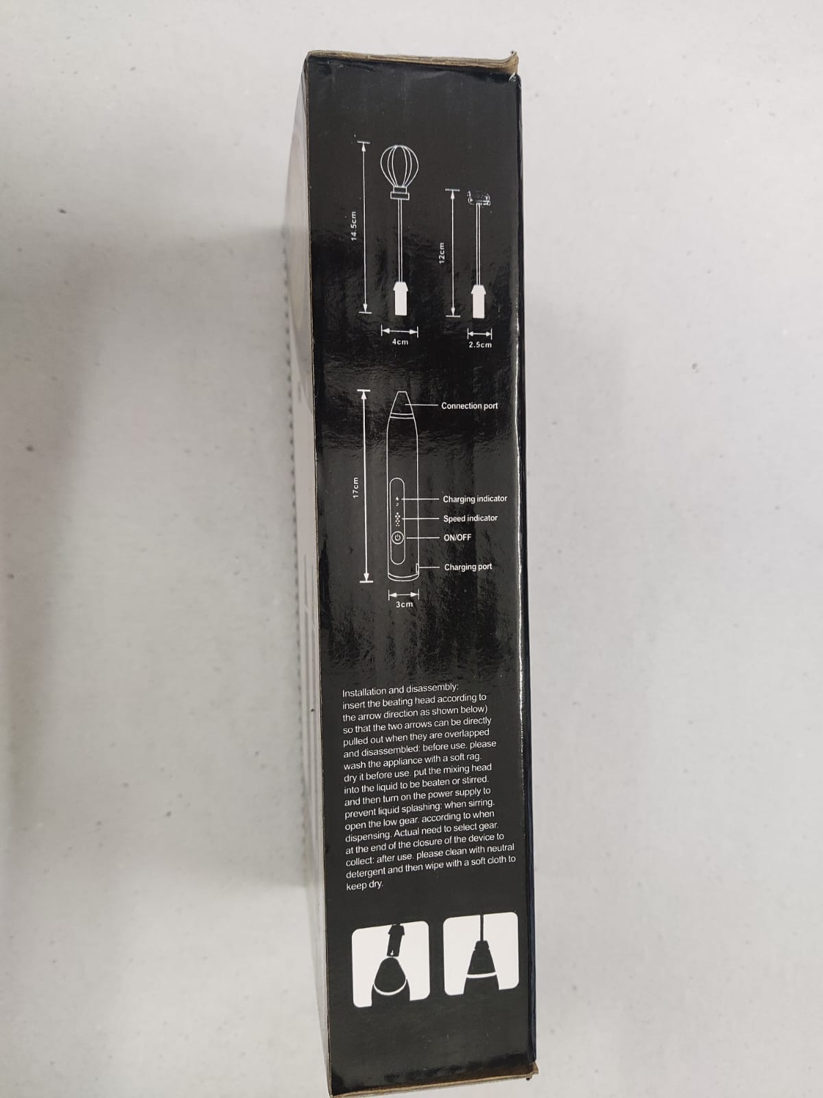 USB Speed Adjustable Milk Frother