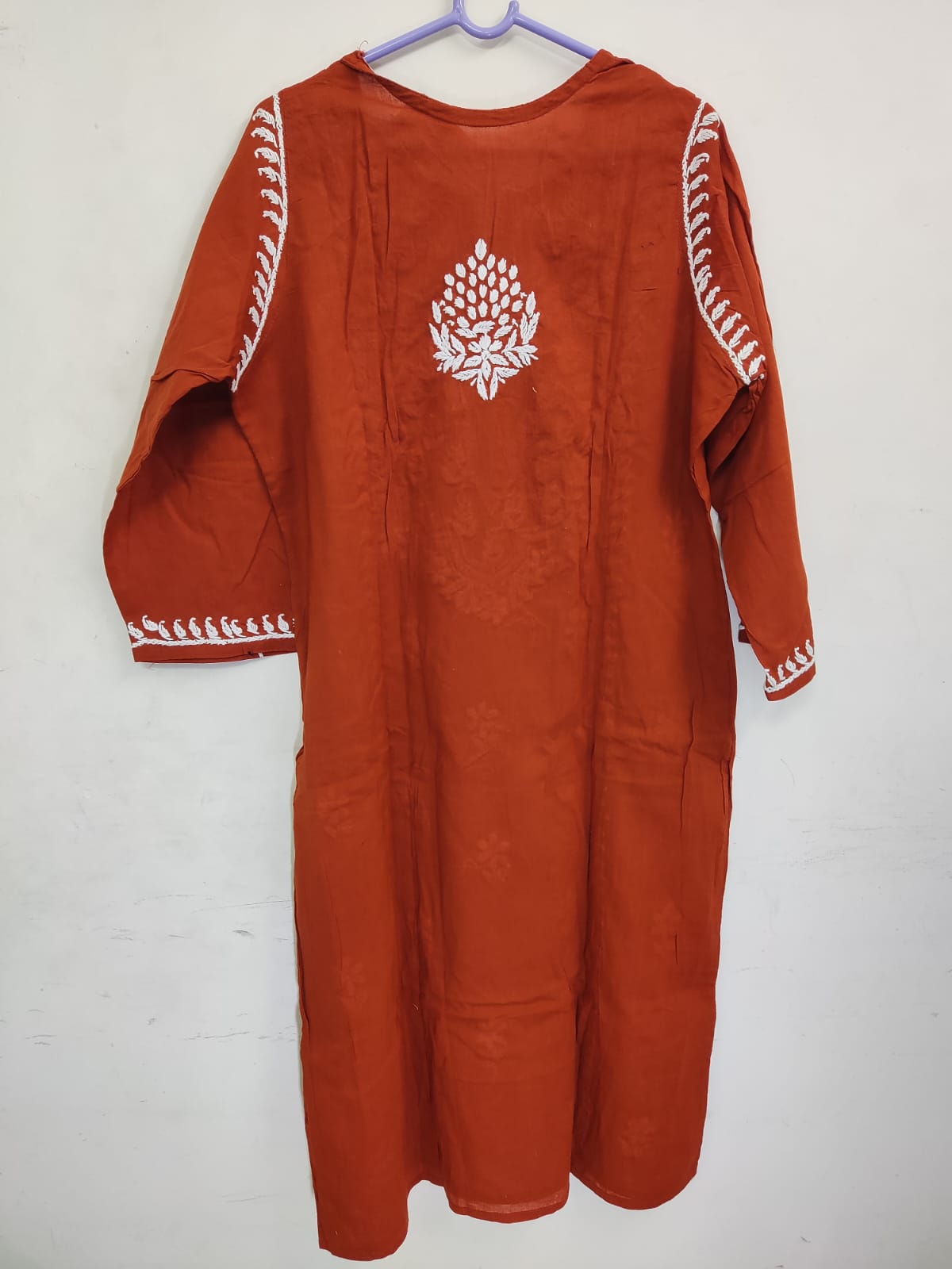 Embroidered Brown Kurti