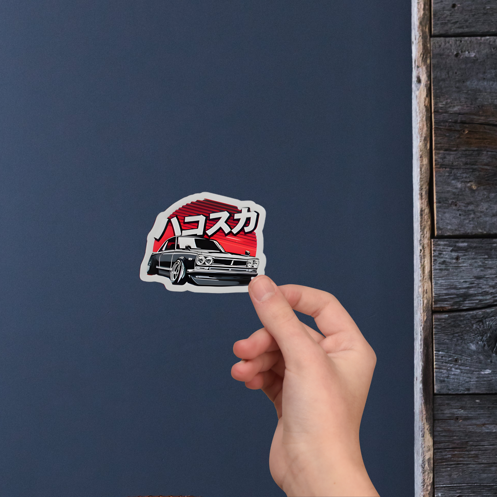 Sticker JDM Bilar – Illustrerade Motorsportmotiv 52 st.