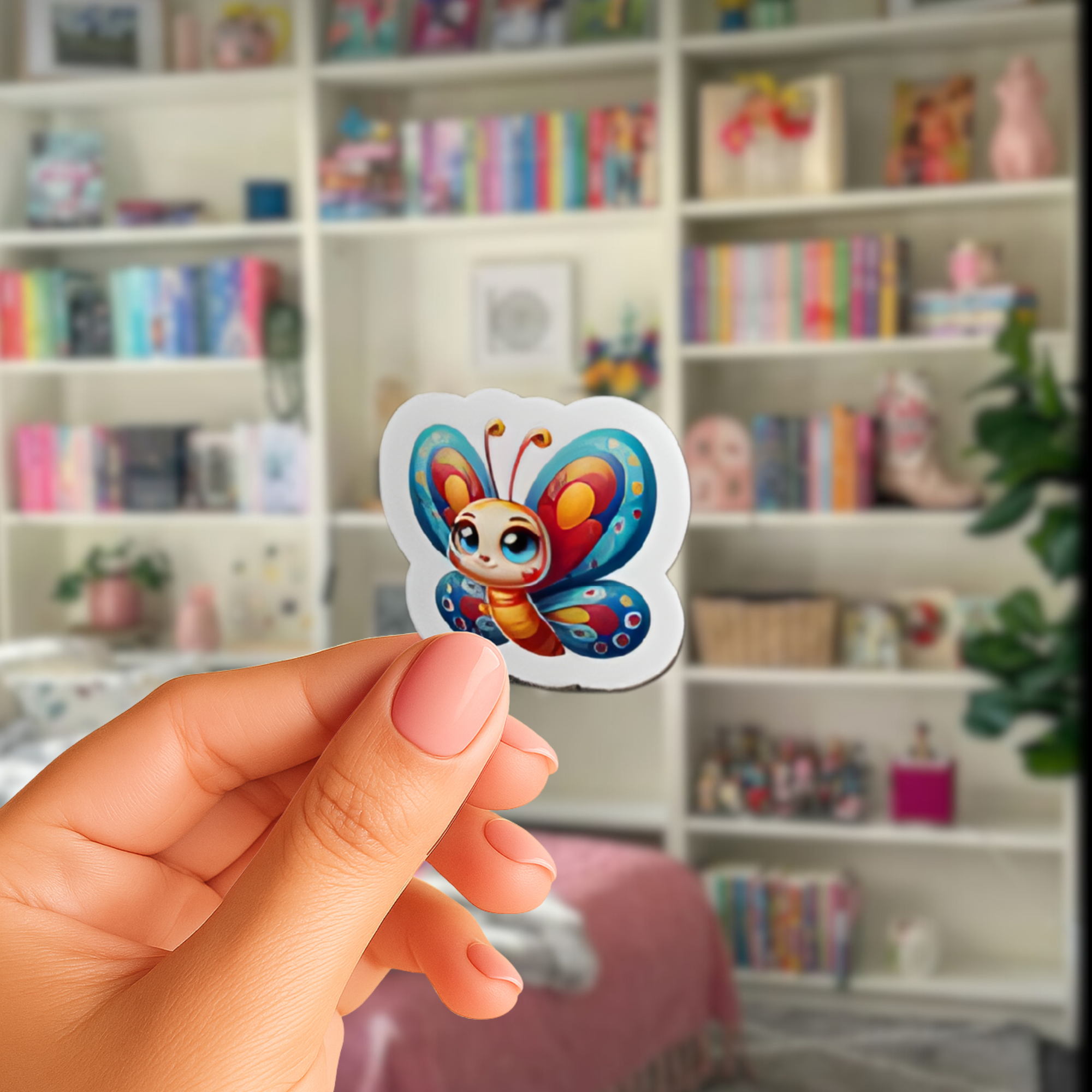 Sticker Djurmix – Färgglada Gulliga Karaktärer 70st.