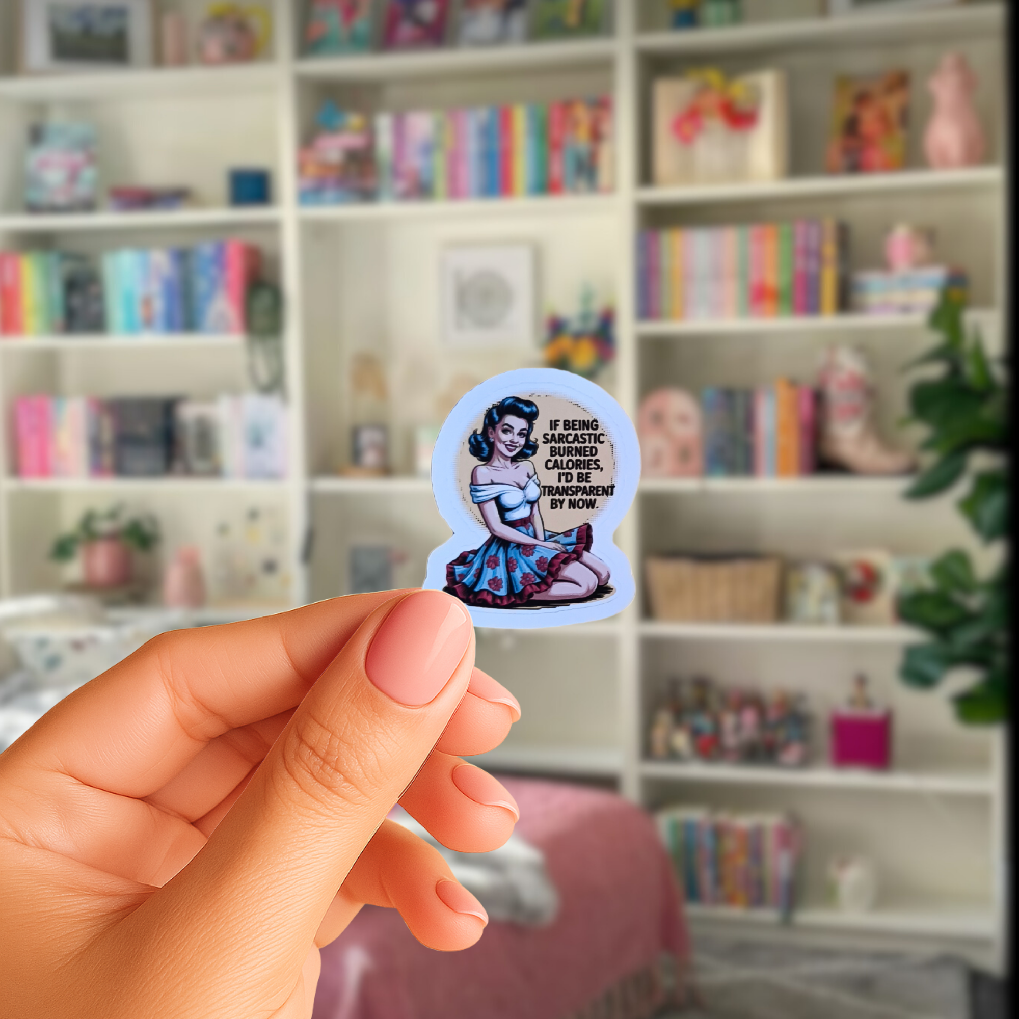 Sticker Pop Art – Illustrerade Karaktärsmotiv 17st.