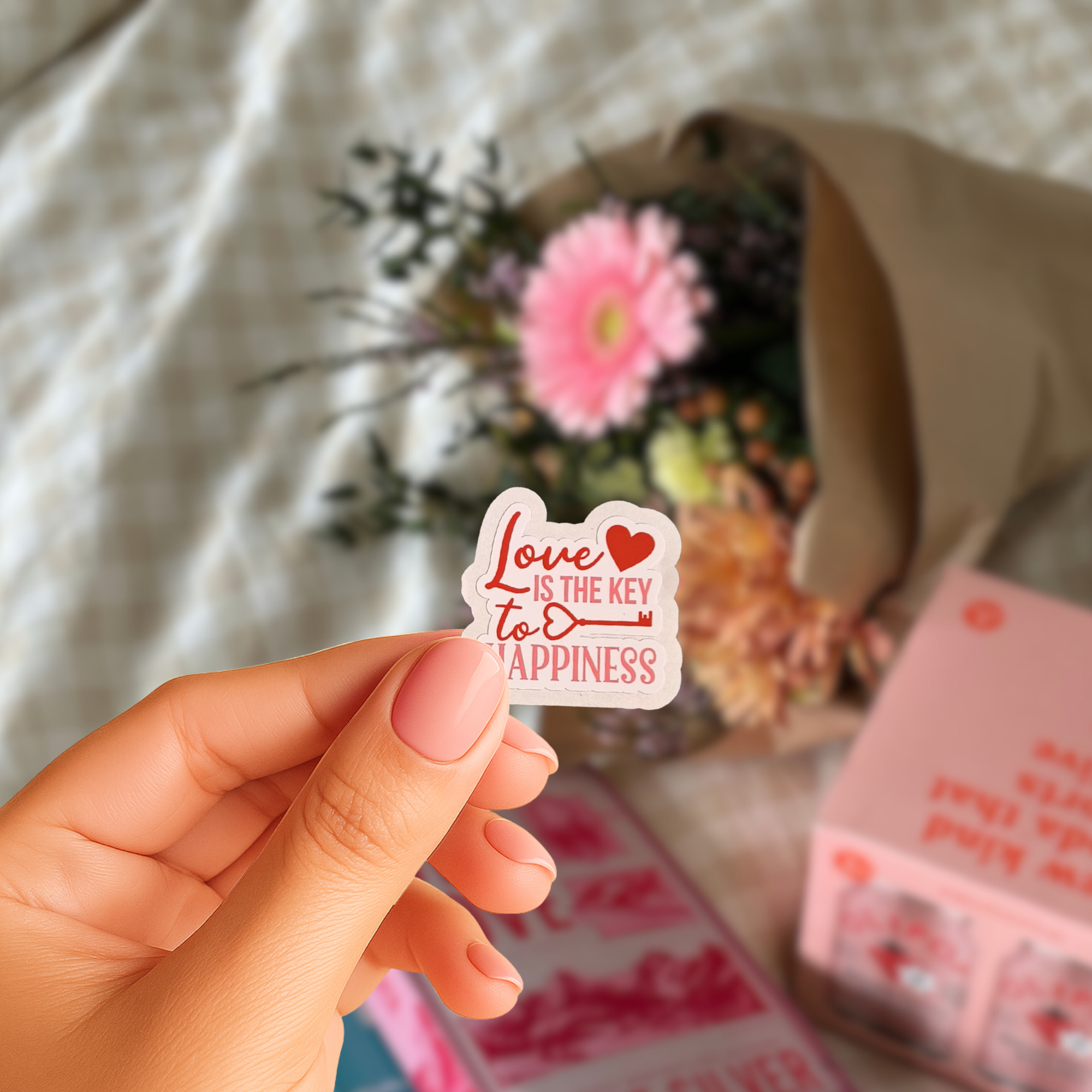 Sticker Love – Gulliga Illustrerade Karaktärer  21st.