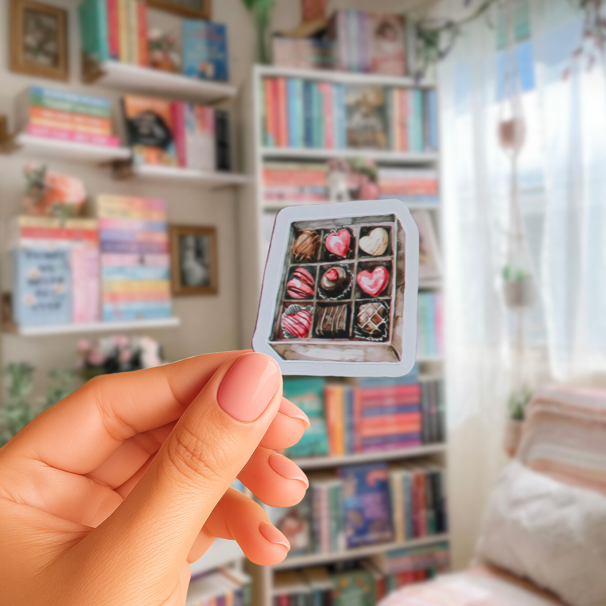 Chokladklistermärke 78 st.