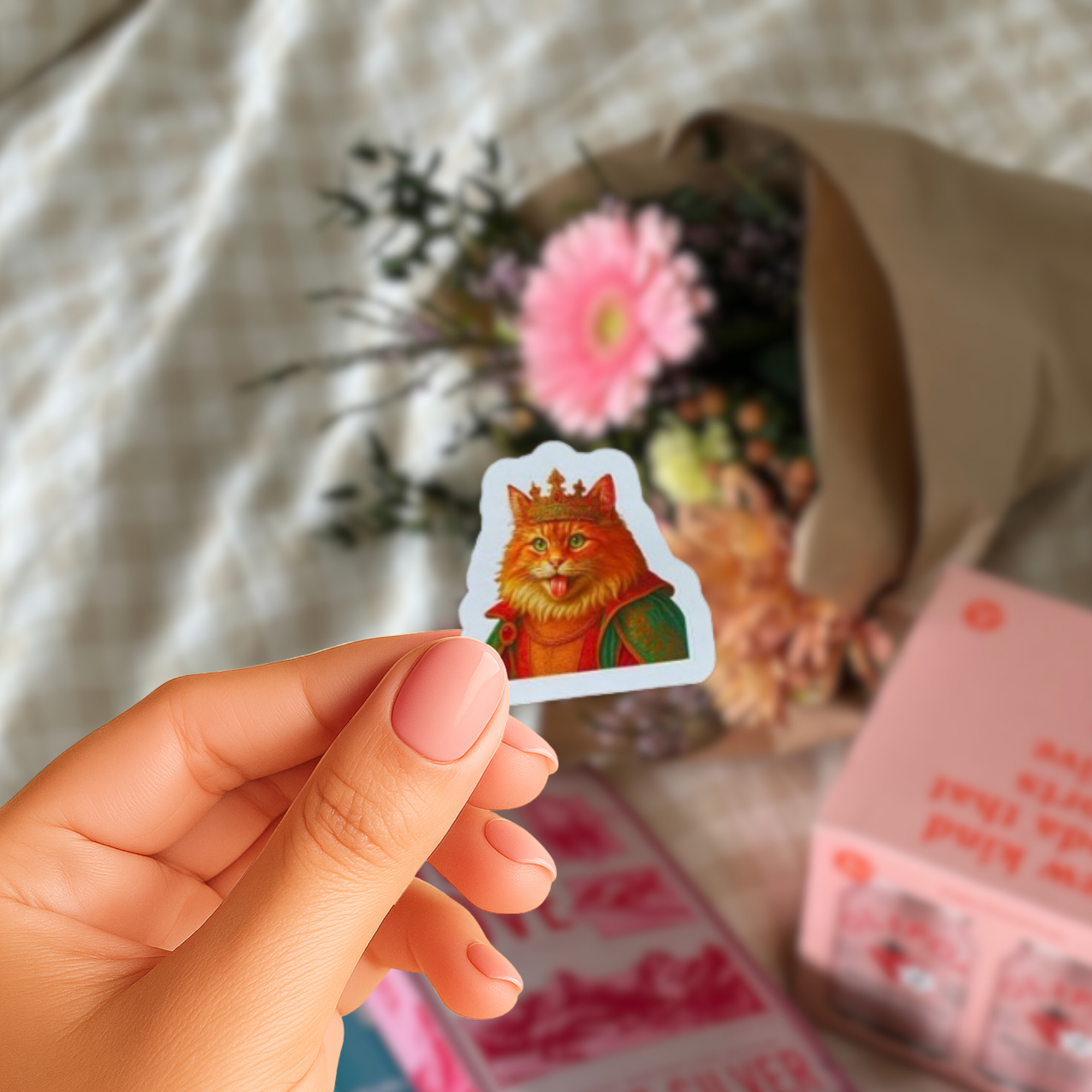 Klistermärken - Kungliga Katter - 10st.