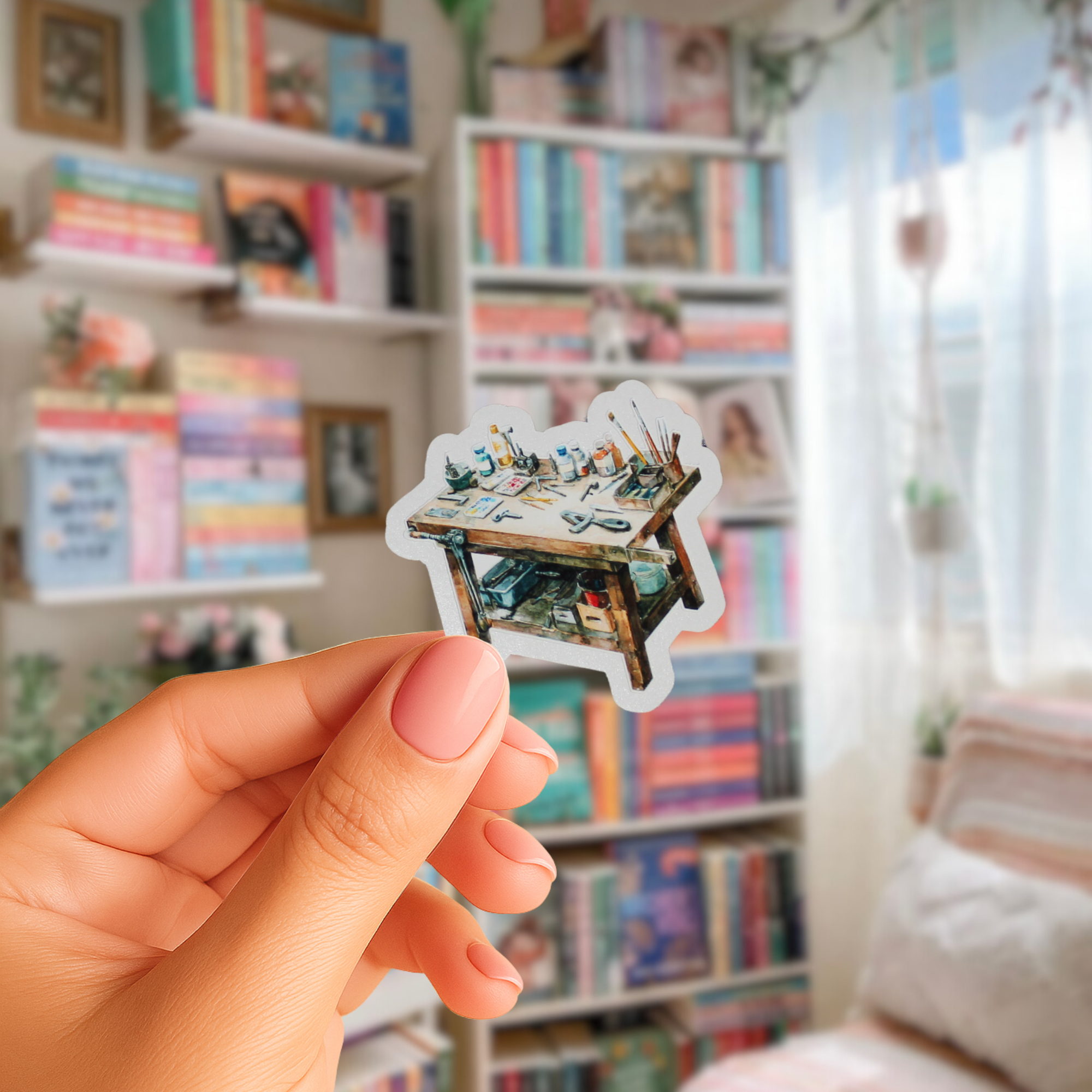 Klistermärken - Hantverkare del ett - 46st.