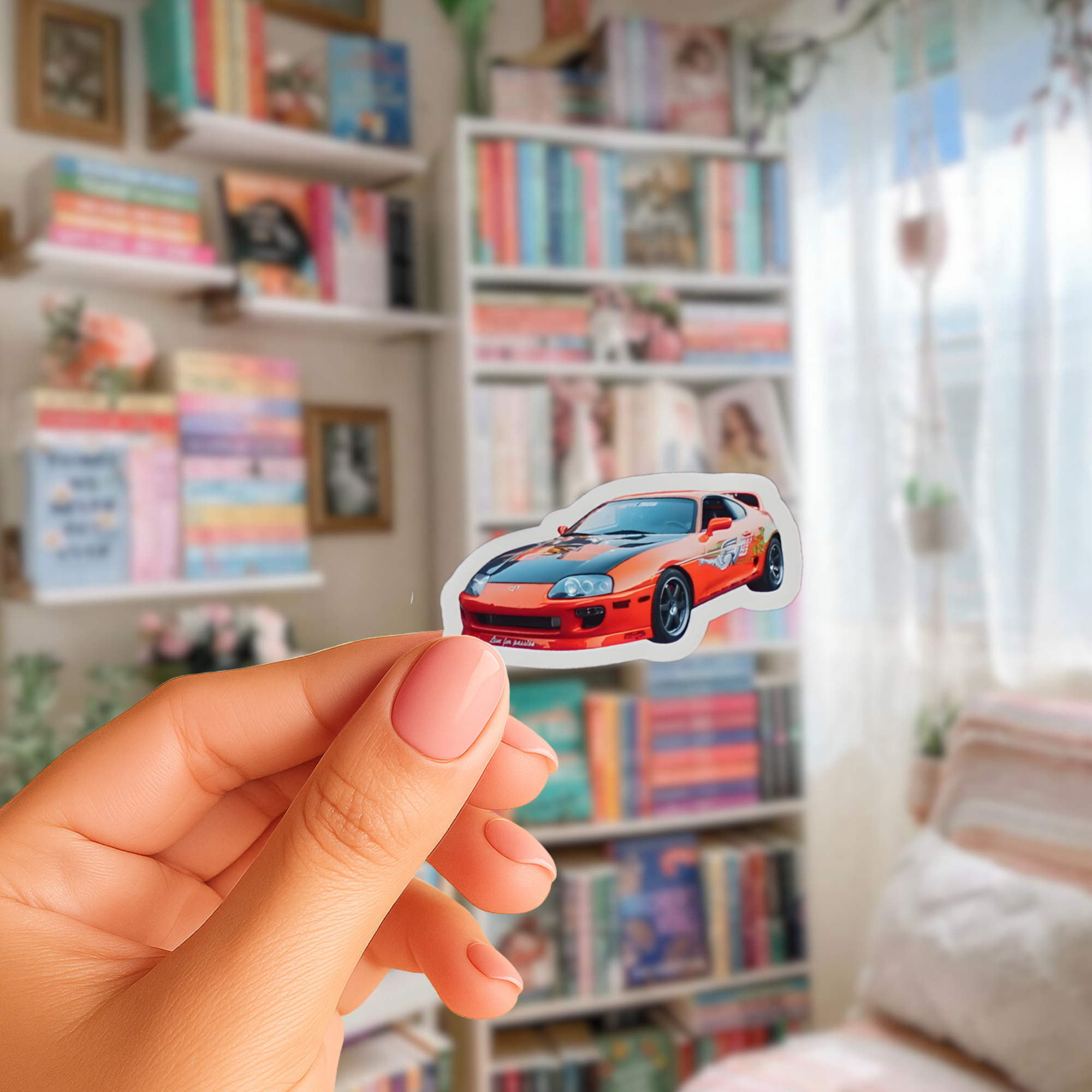 Sticker JDM Bilar – Illustrerade Motorsportmotiv 52 st.