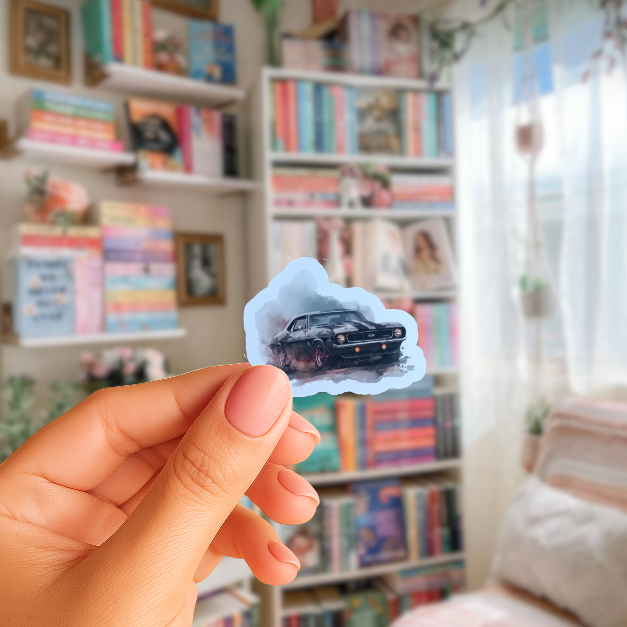 Sticker Klassiska Bilar – Illustrerade Motorsportmotiv 32st.