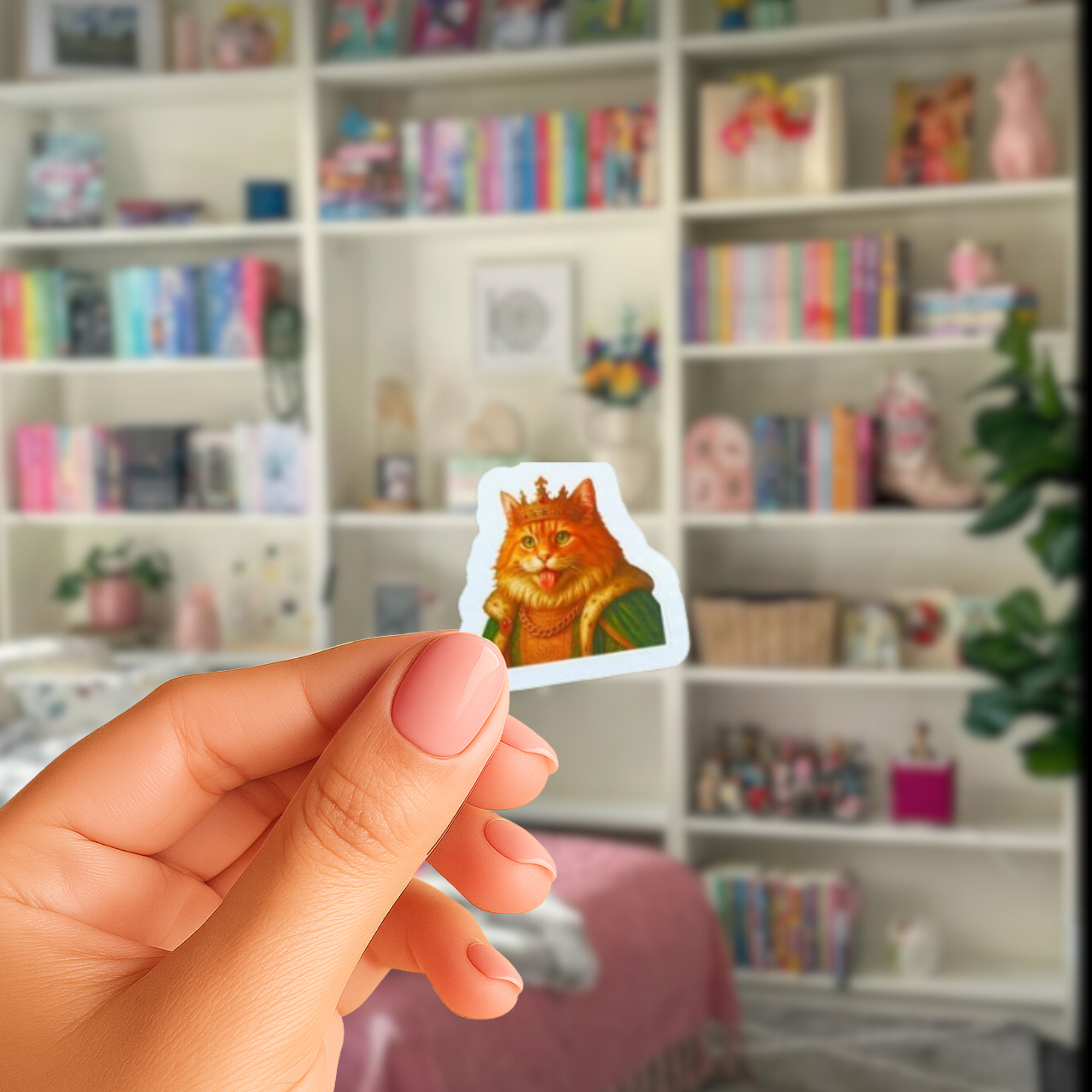 Klistermärken - Kungliga Katter - 10st.