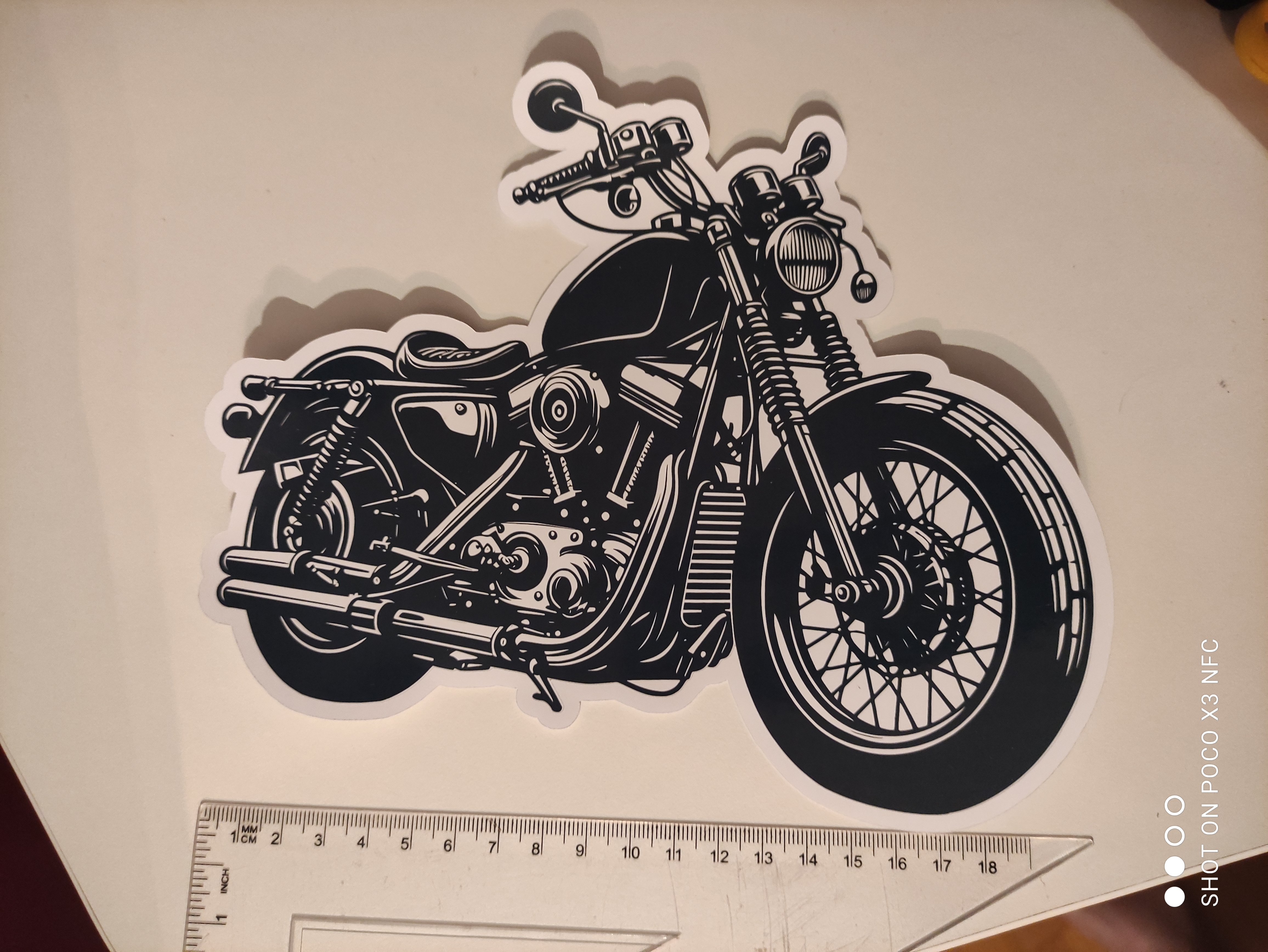 Motorcykelklistermärke Harley-Davidson - 1 st.