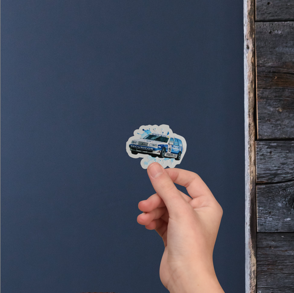 Sticker Motorsport – Teknisk Bilillustration -  Klistermärken 27 st.