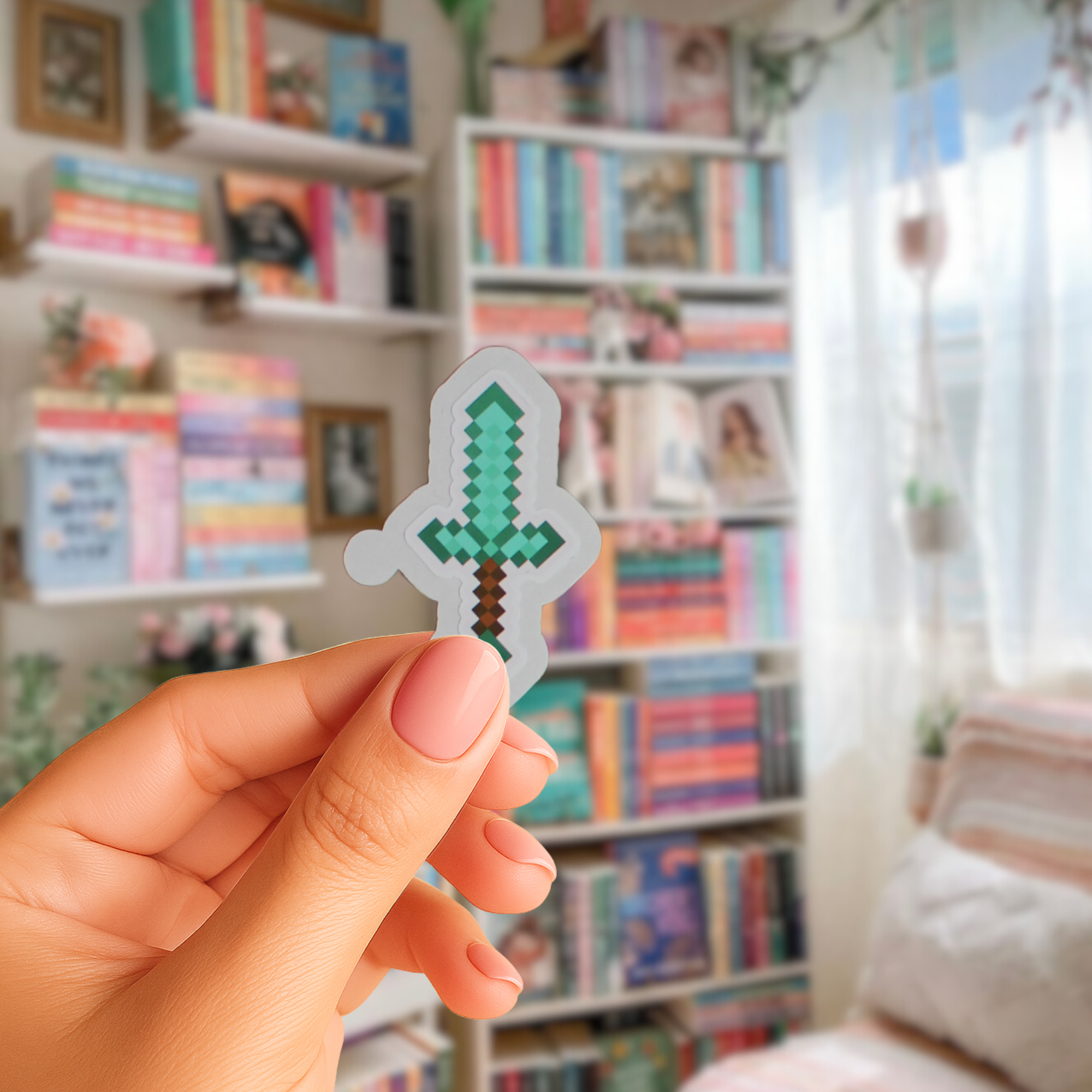 Minecraft Svärd Sticker 84st.