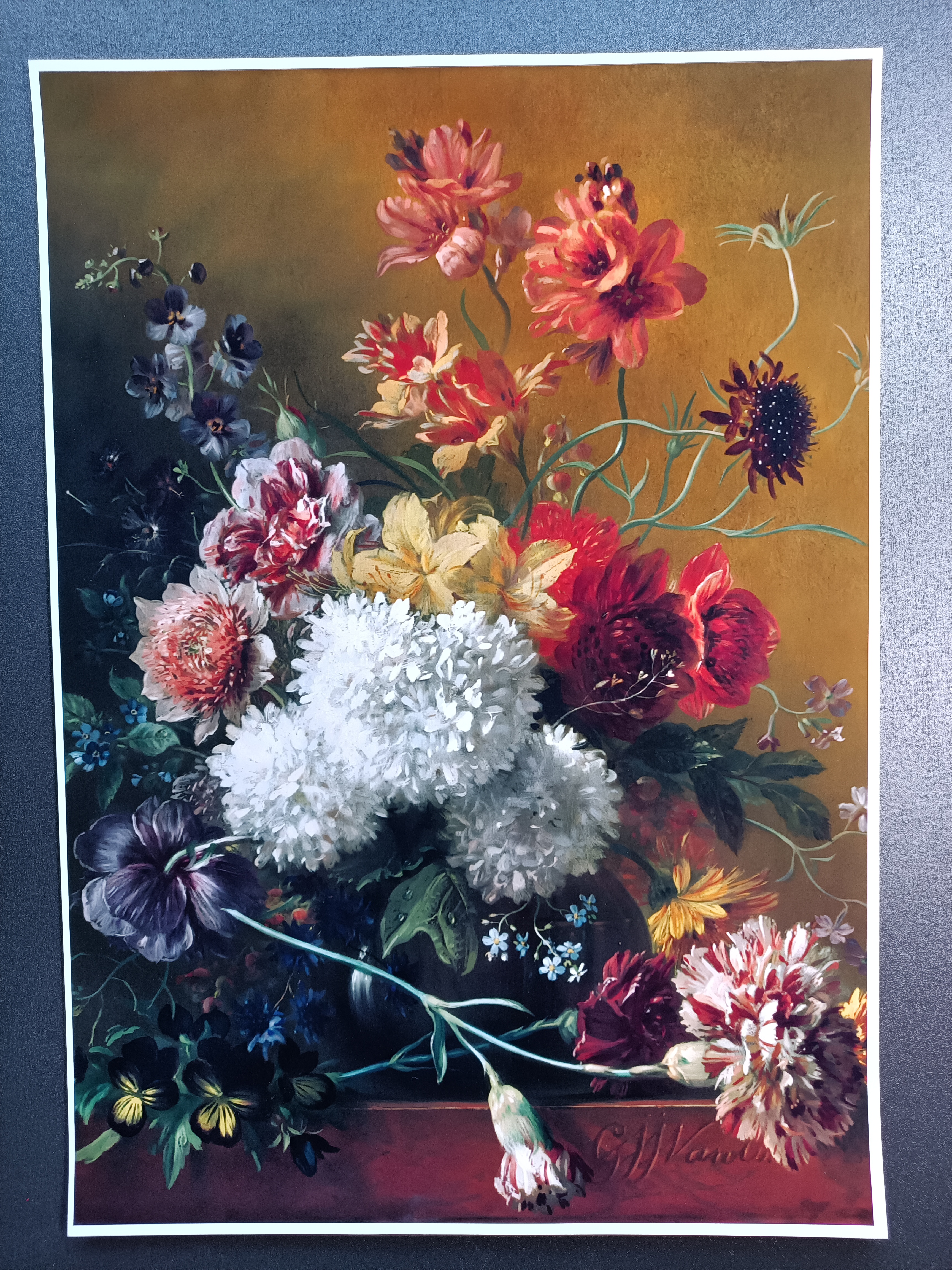 A2 Poster - Blomstertryck