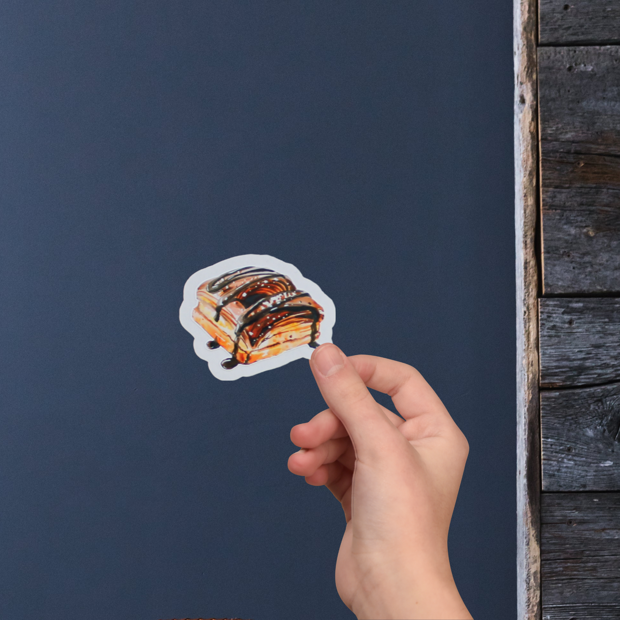 Chokladklistermärke 78 st.