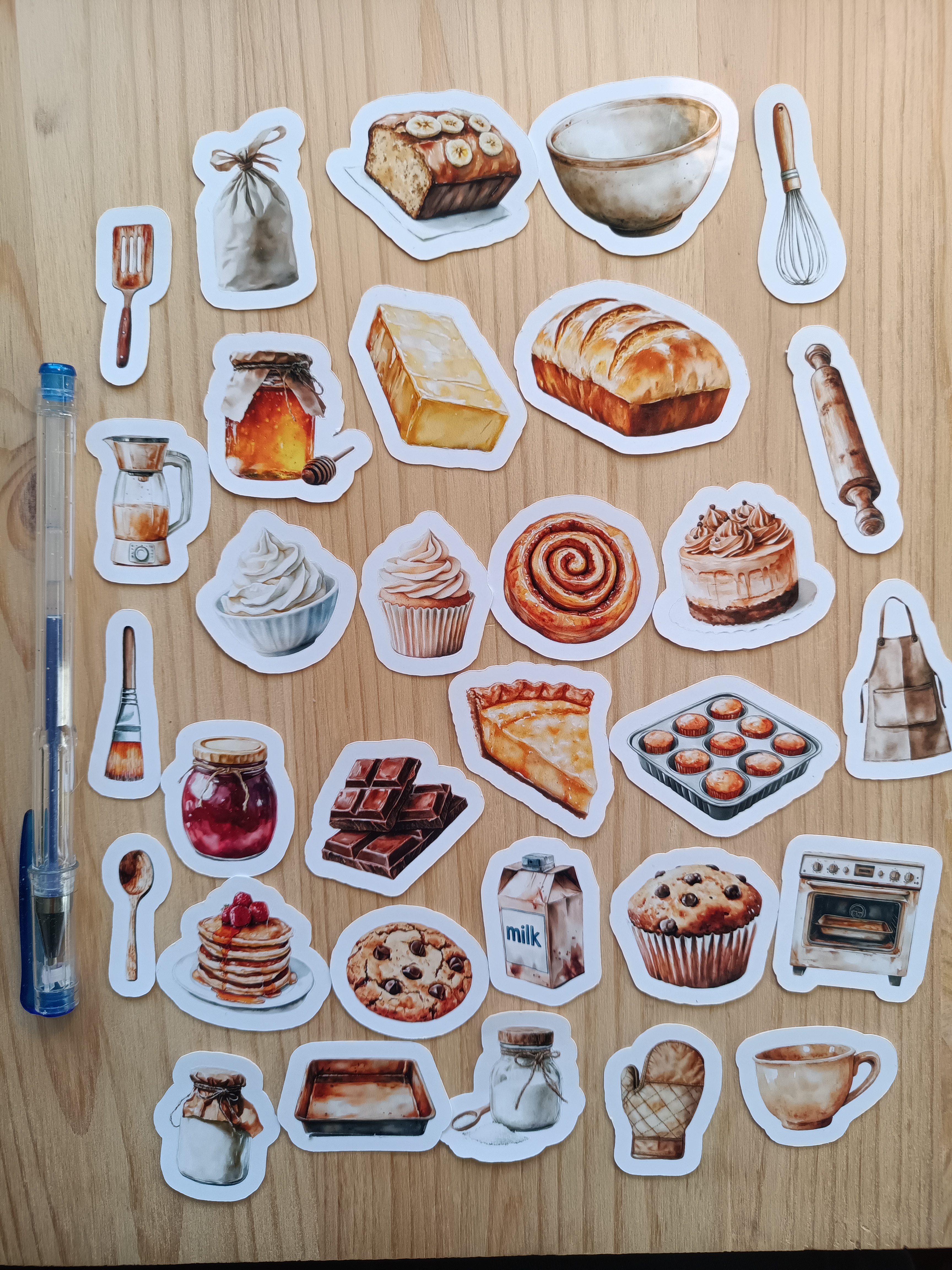 Baktema-klistermärkespaket - 31st.