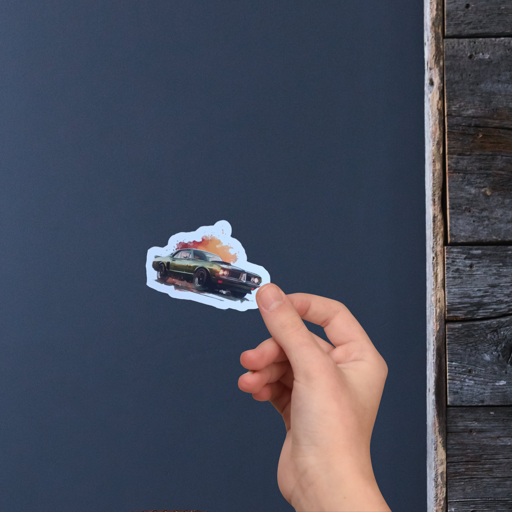 Sticker Klassiska Bilar – Illustrerade Motorsportmotiv 32st.