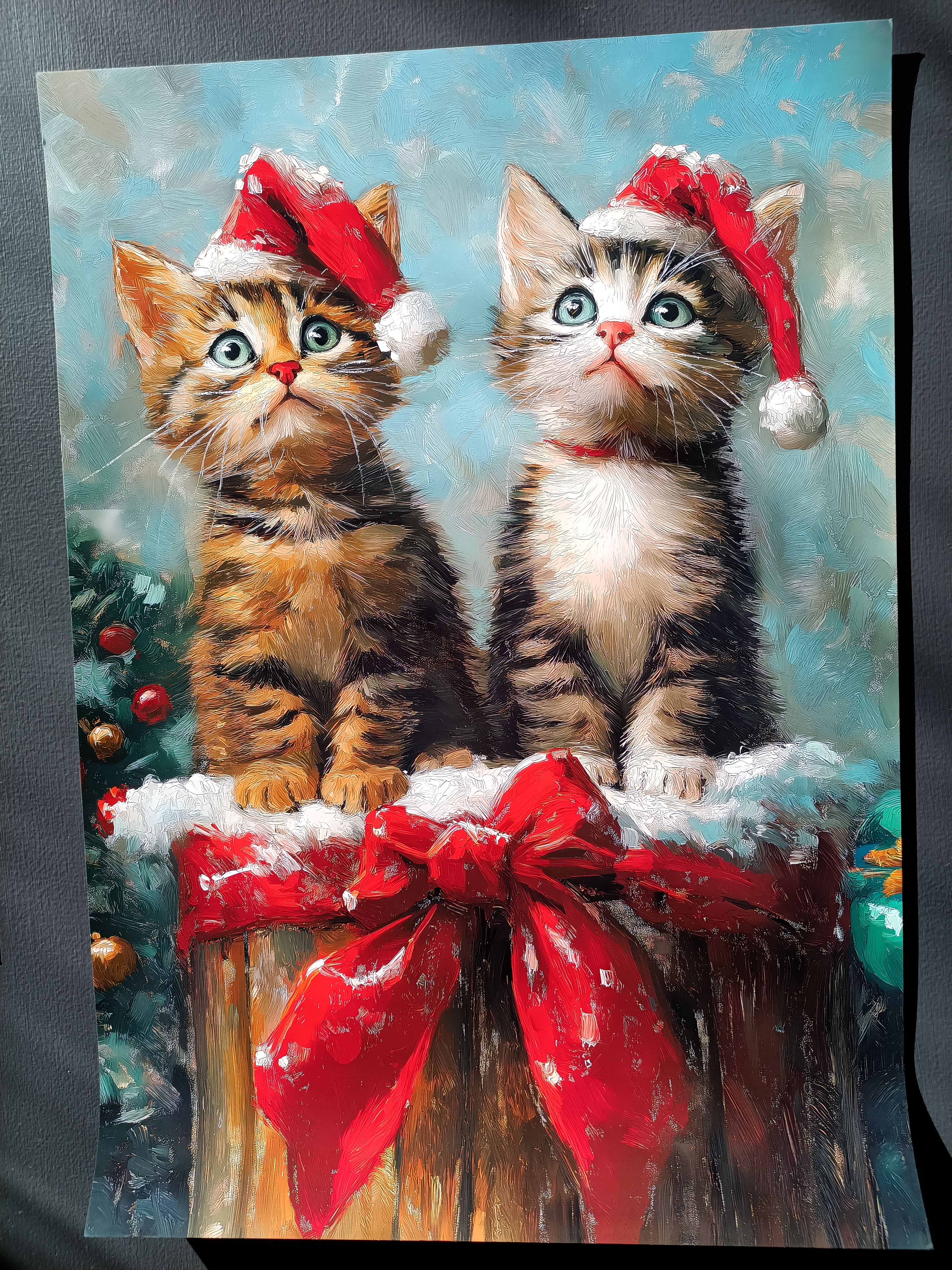 Julkatter Konsttryck - A3