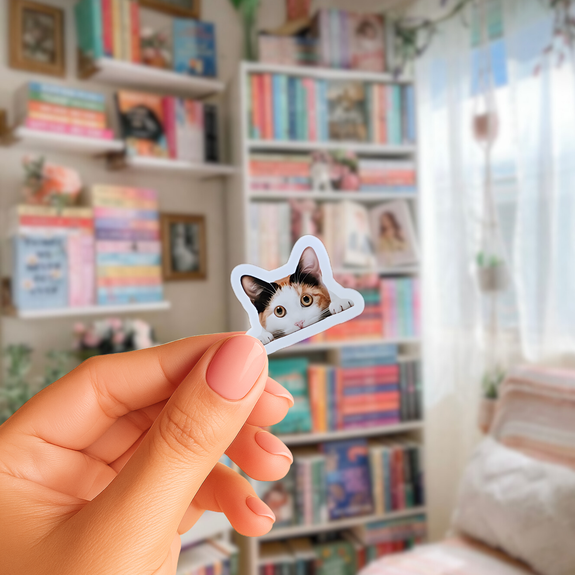 Klistermärken Kikande katter - 20st