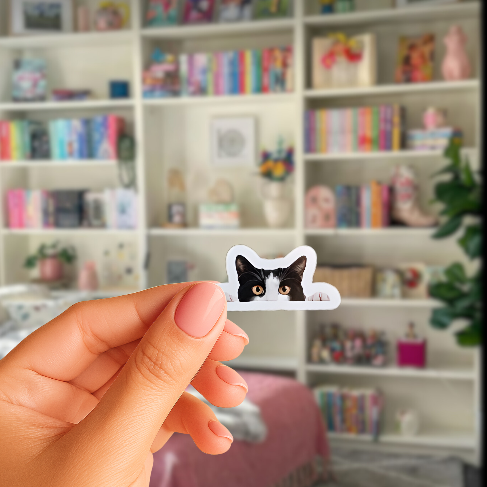 Klistermärken Kikande katter - 20st