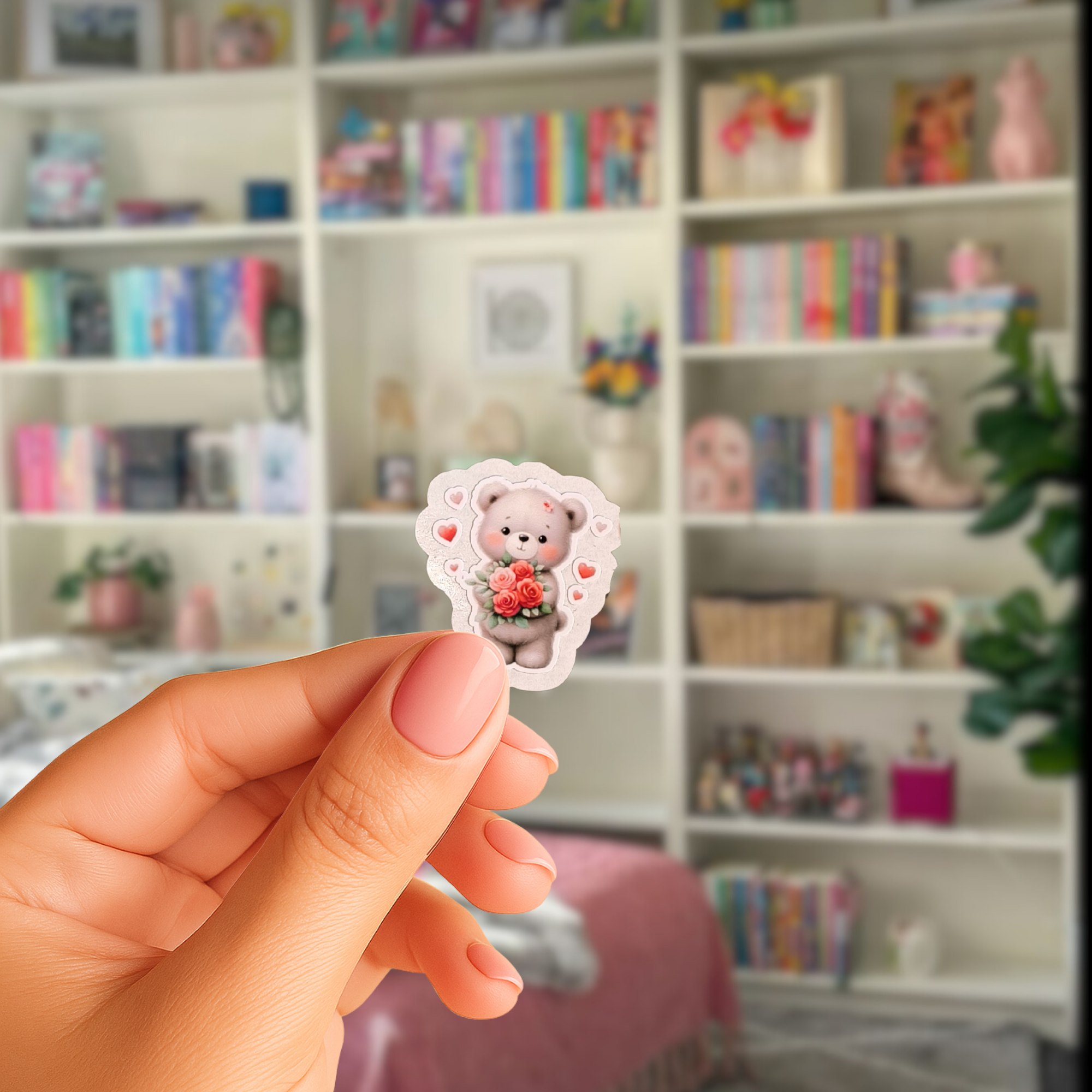 Sticker Love – Gulliga Illustrerade Karaktärer  21st.