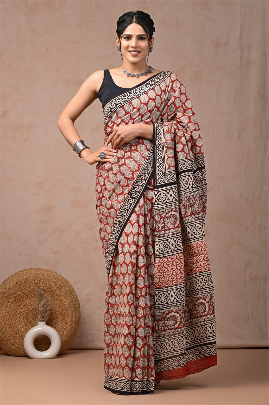 Elegant Printed Saree