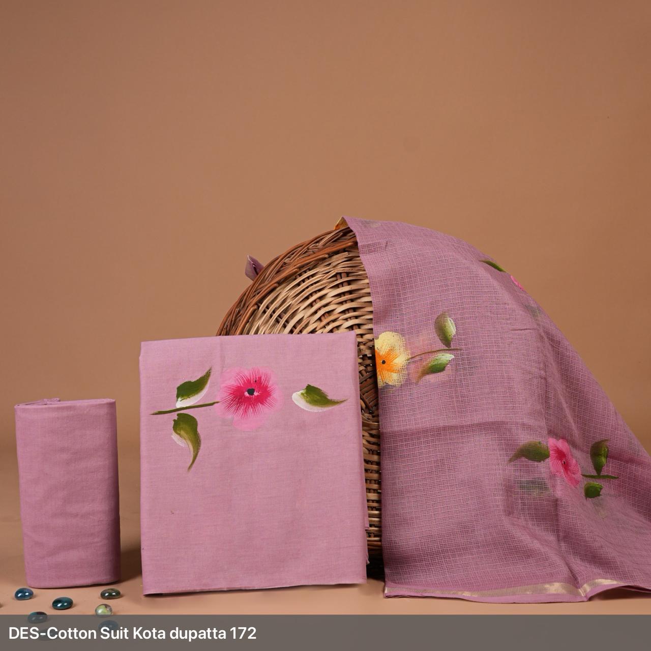 Cotton Suit Kota Dupatta