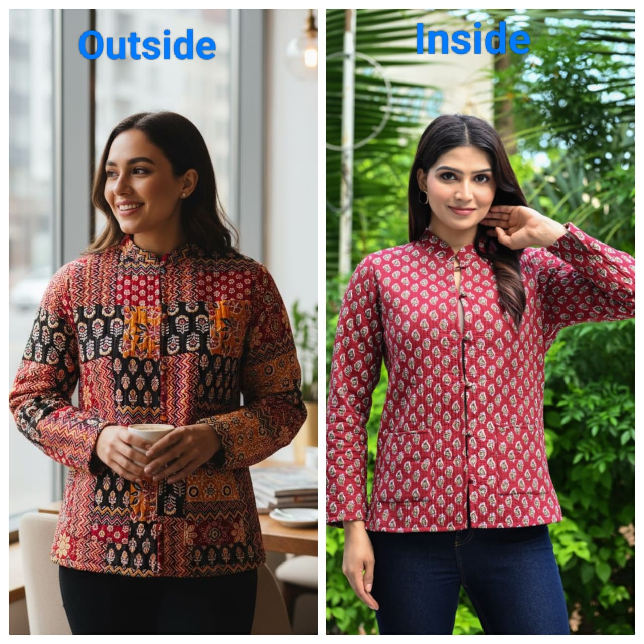 Reversible Printed Jacket