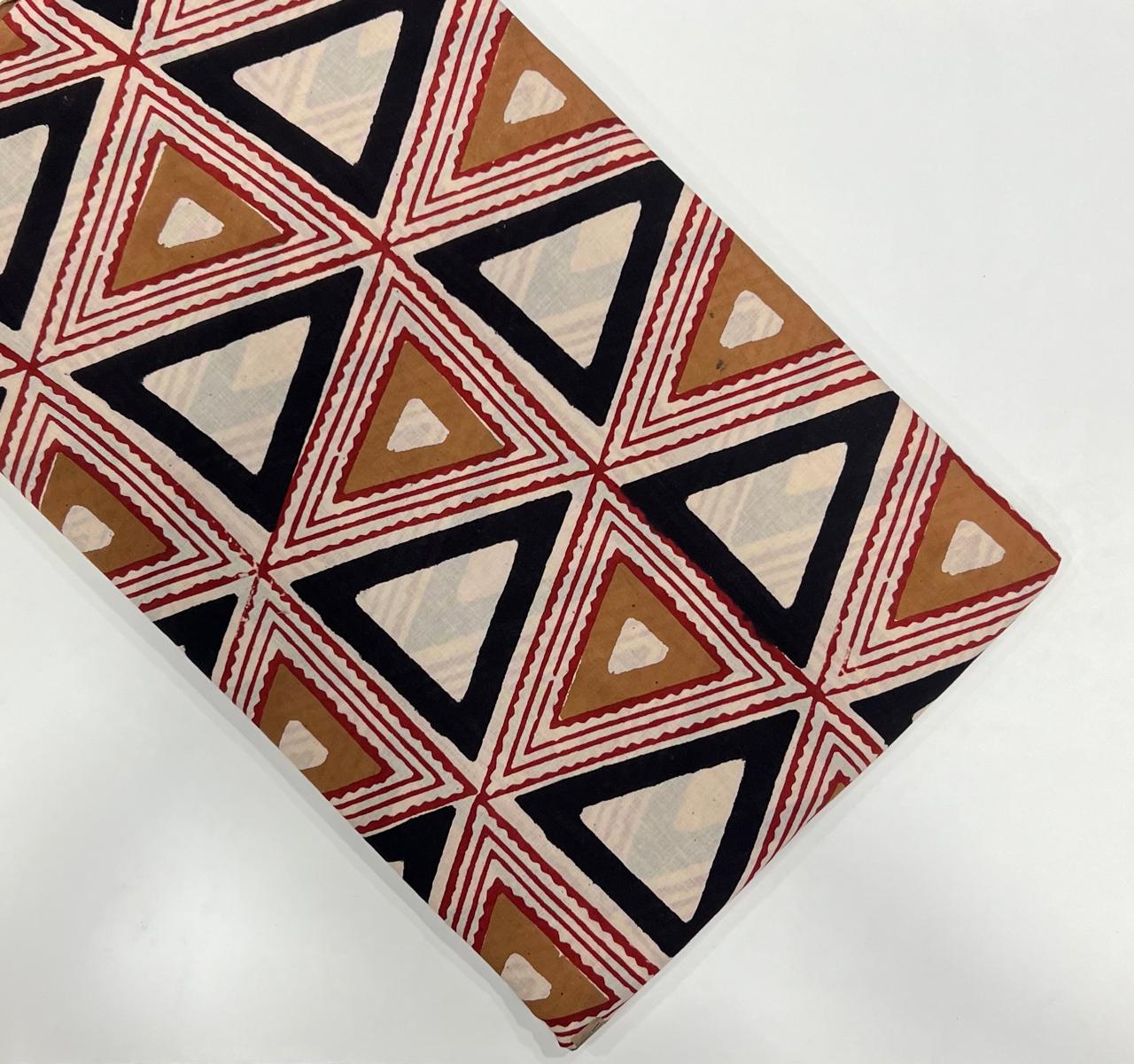 Geometric Printed Cotton Fabric