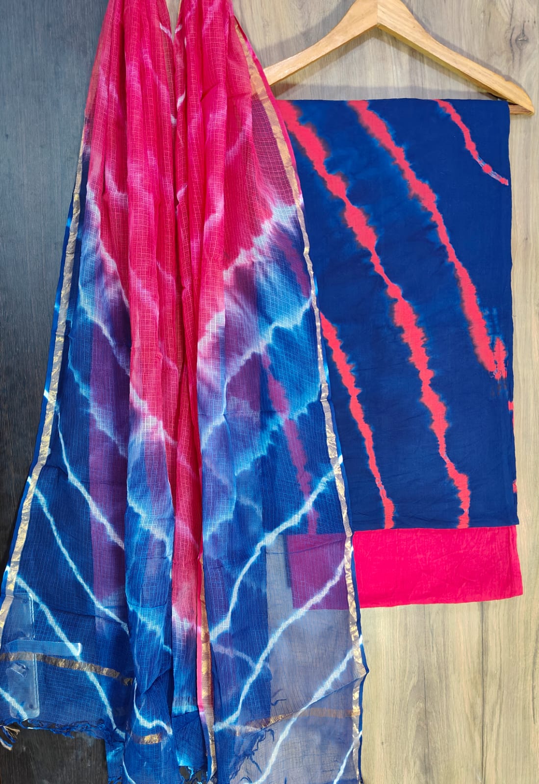 Tie-Dye Cotton Suit Set