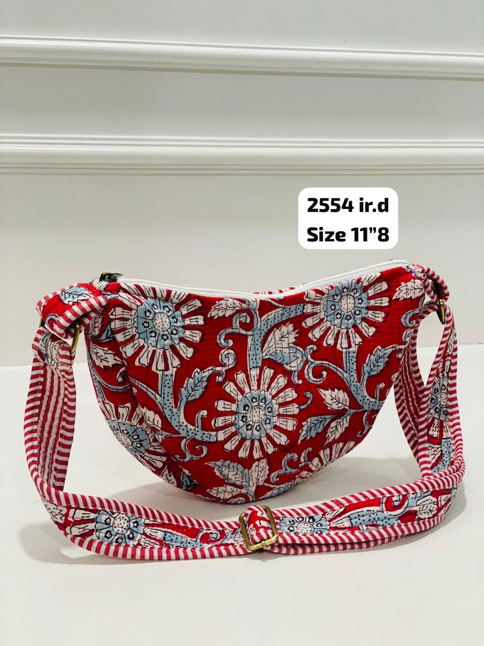 Floral Red Sling Bag